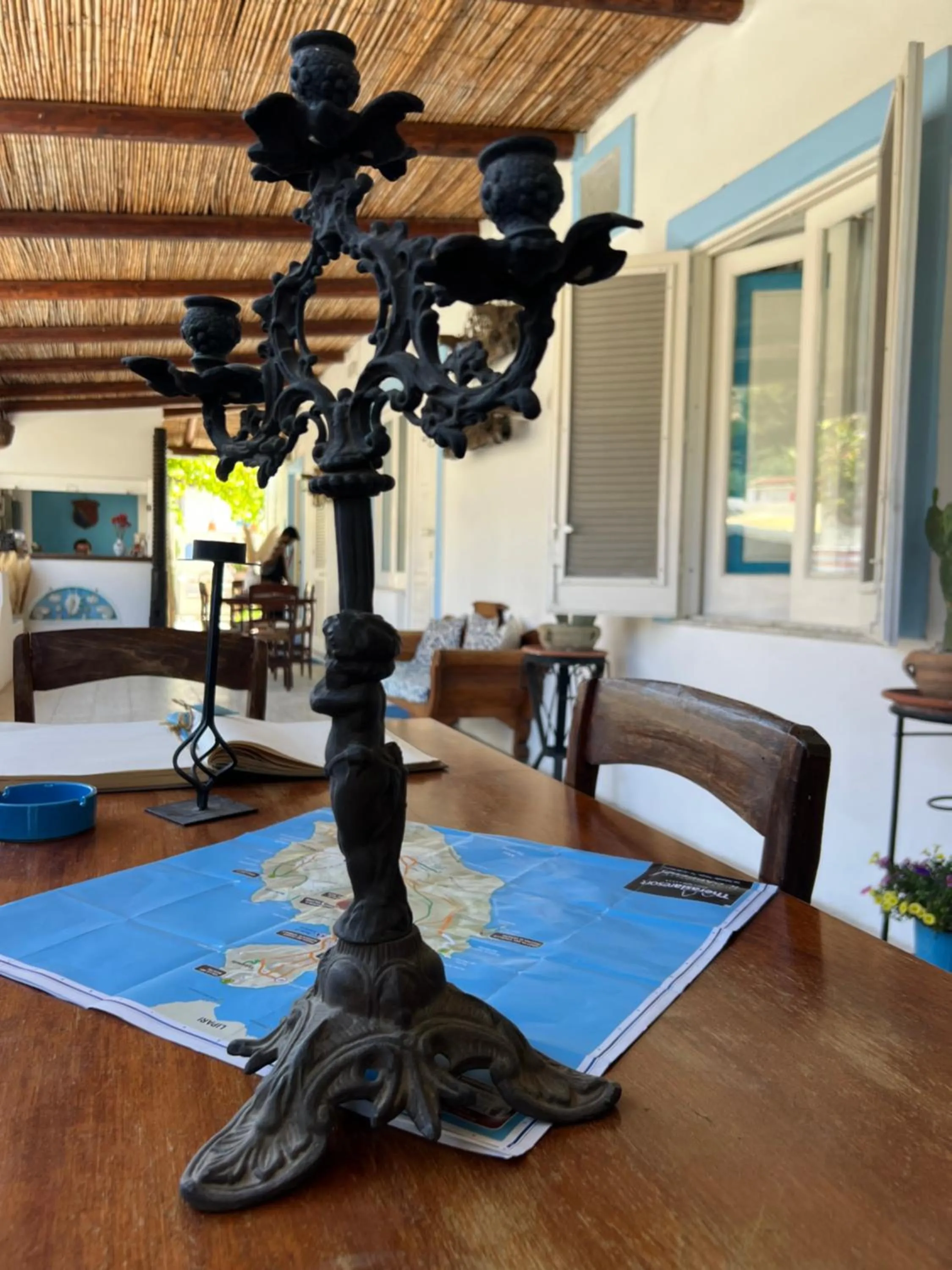 Seating area in La Giara