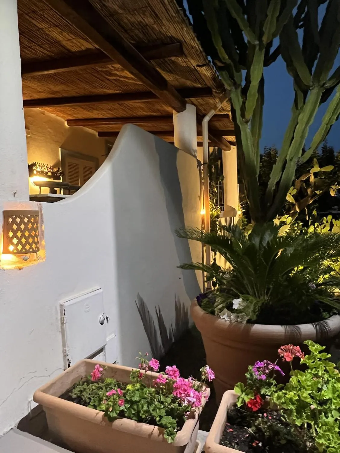 Garden view in La Giara