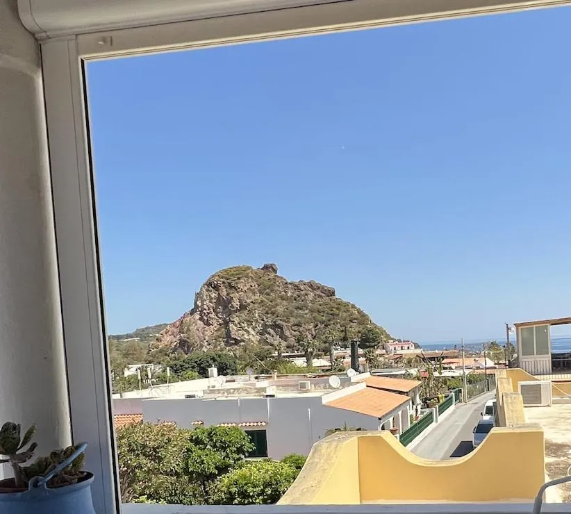 Mountain view in La Giara