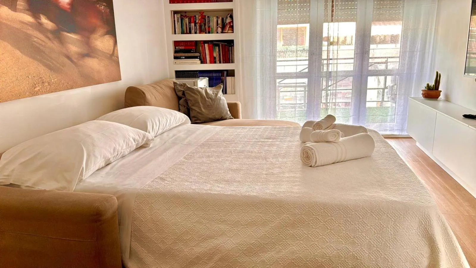 Bed in CeO LUXURY SUITE DI CAGLIARI