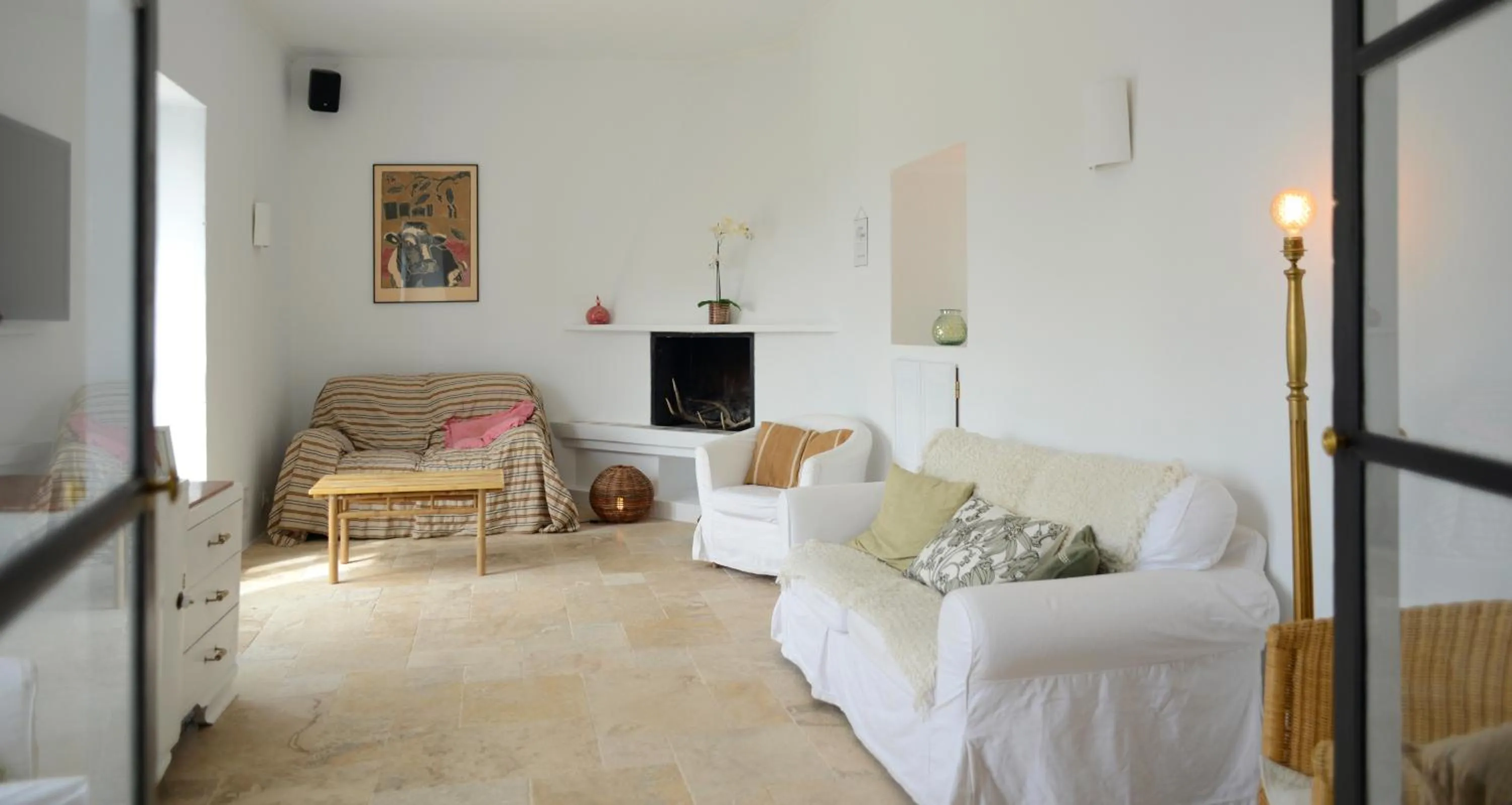 Communal lounge/ TV room, Bed in Casa Mimi B&B Adults Only