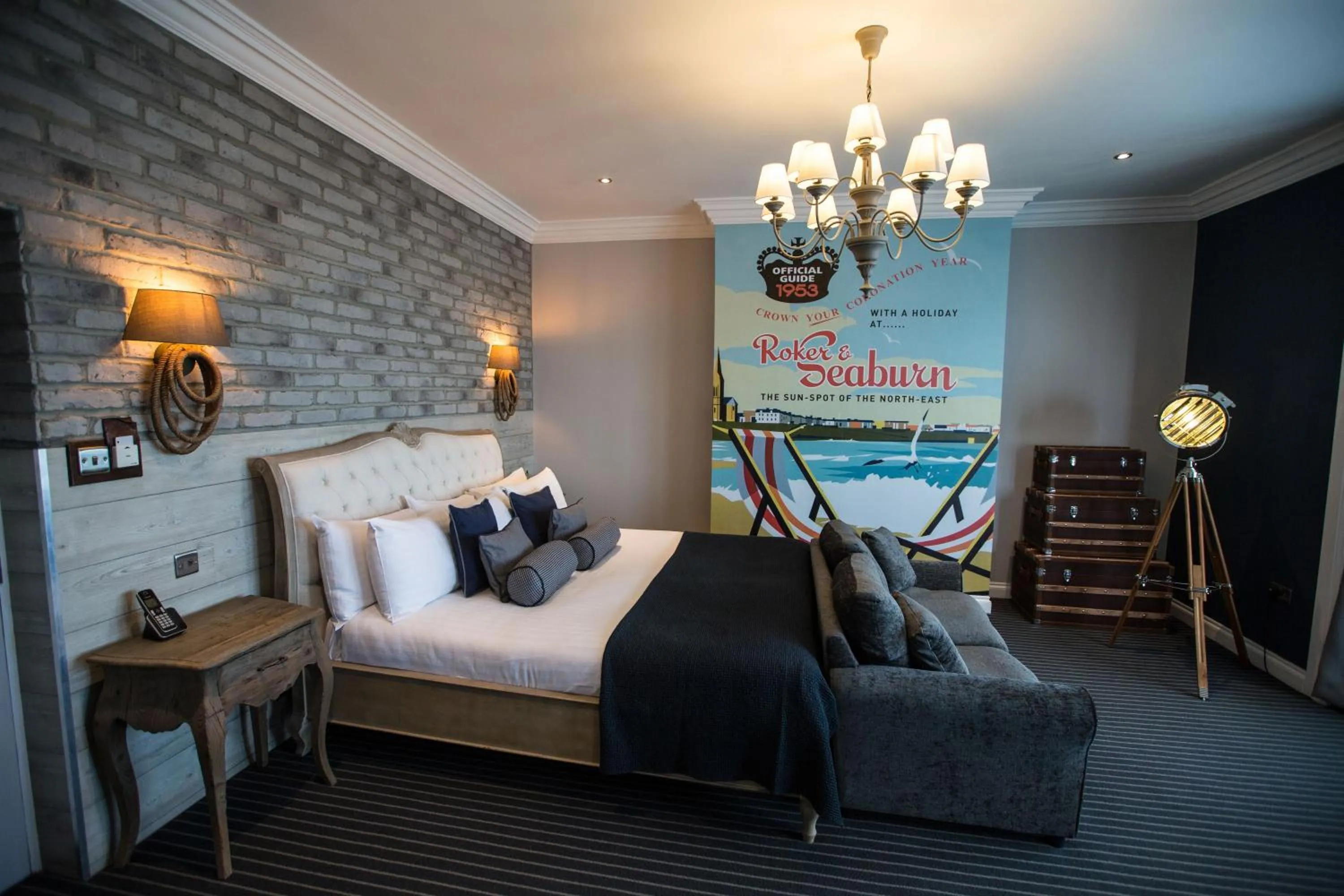 Bedroom, Bed in Roker Hotel BW Premier Collection