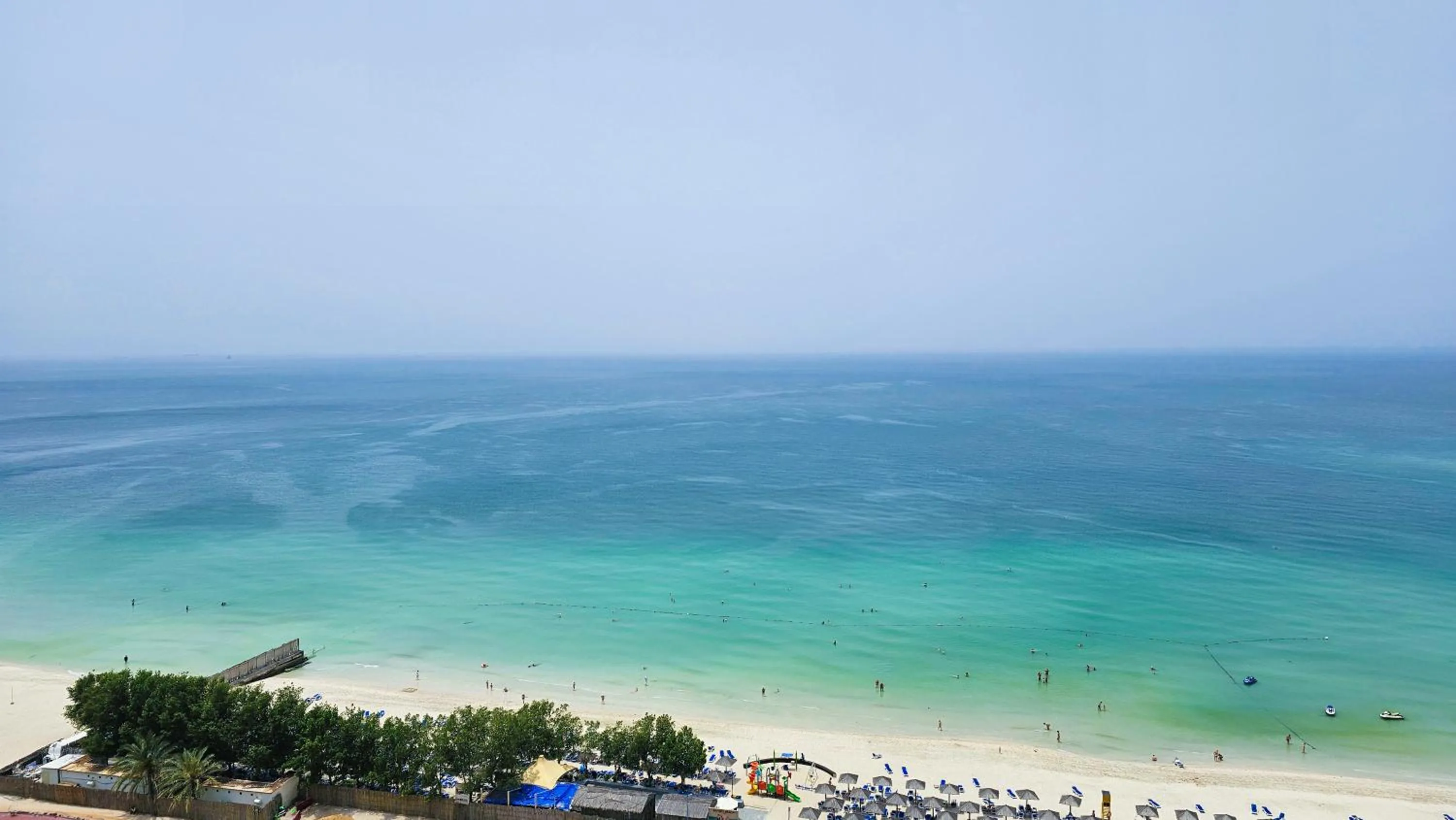 Sea view in Wyndham Garden Ajman Corniche