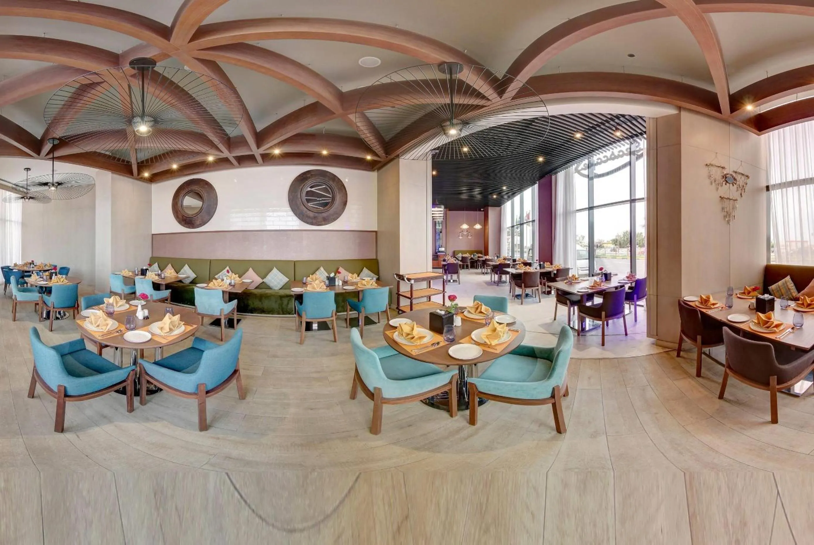 Breakfast in Wyndham Garden Ajman Corniche