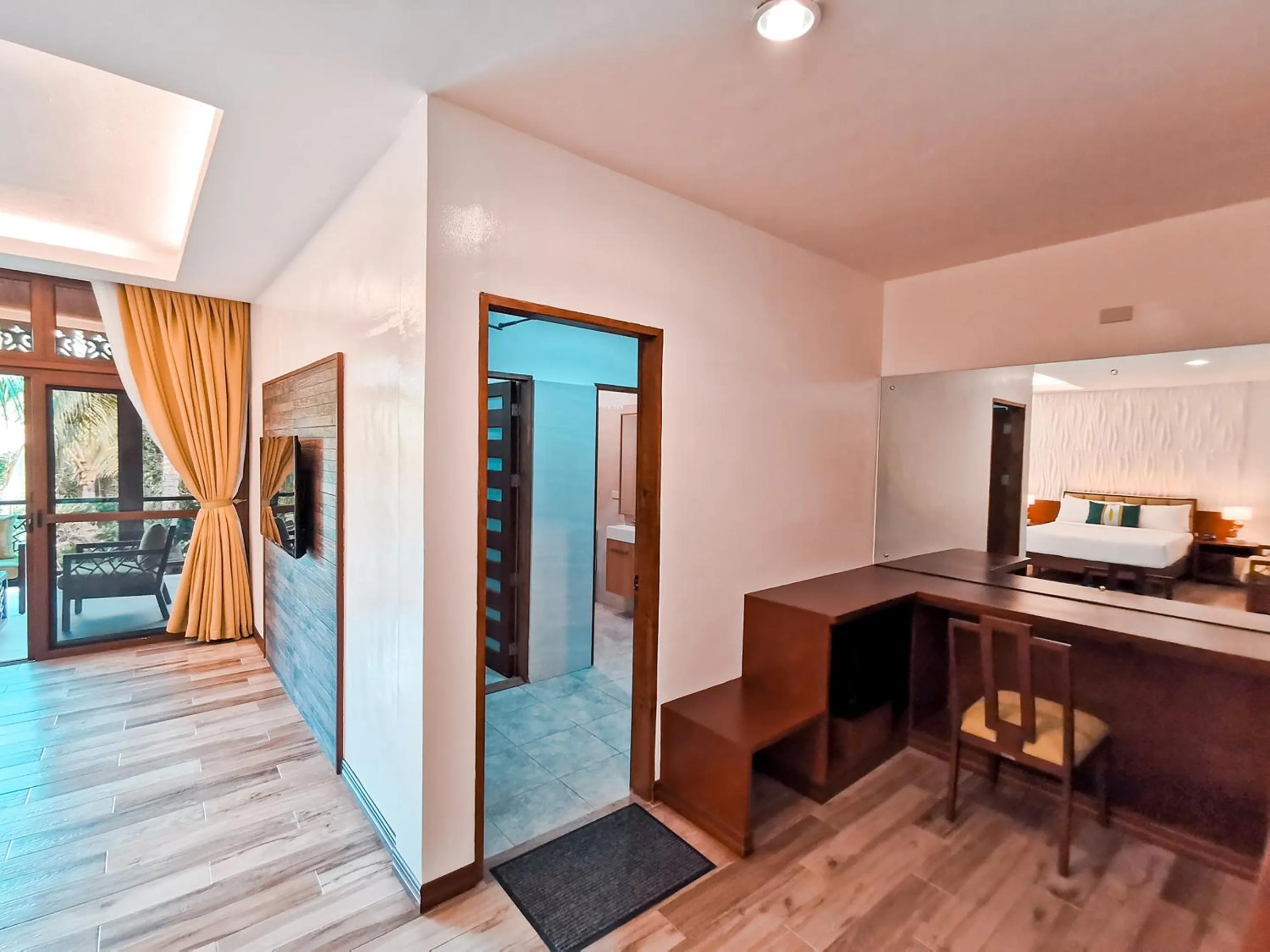 Living room in Loboc River Resort