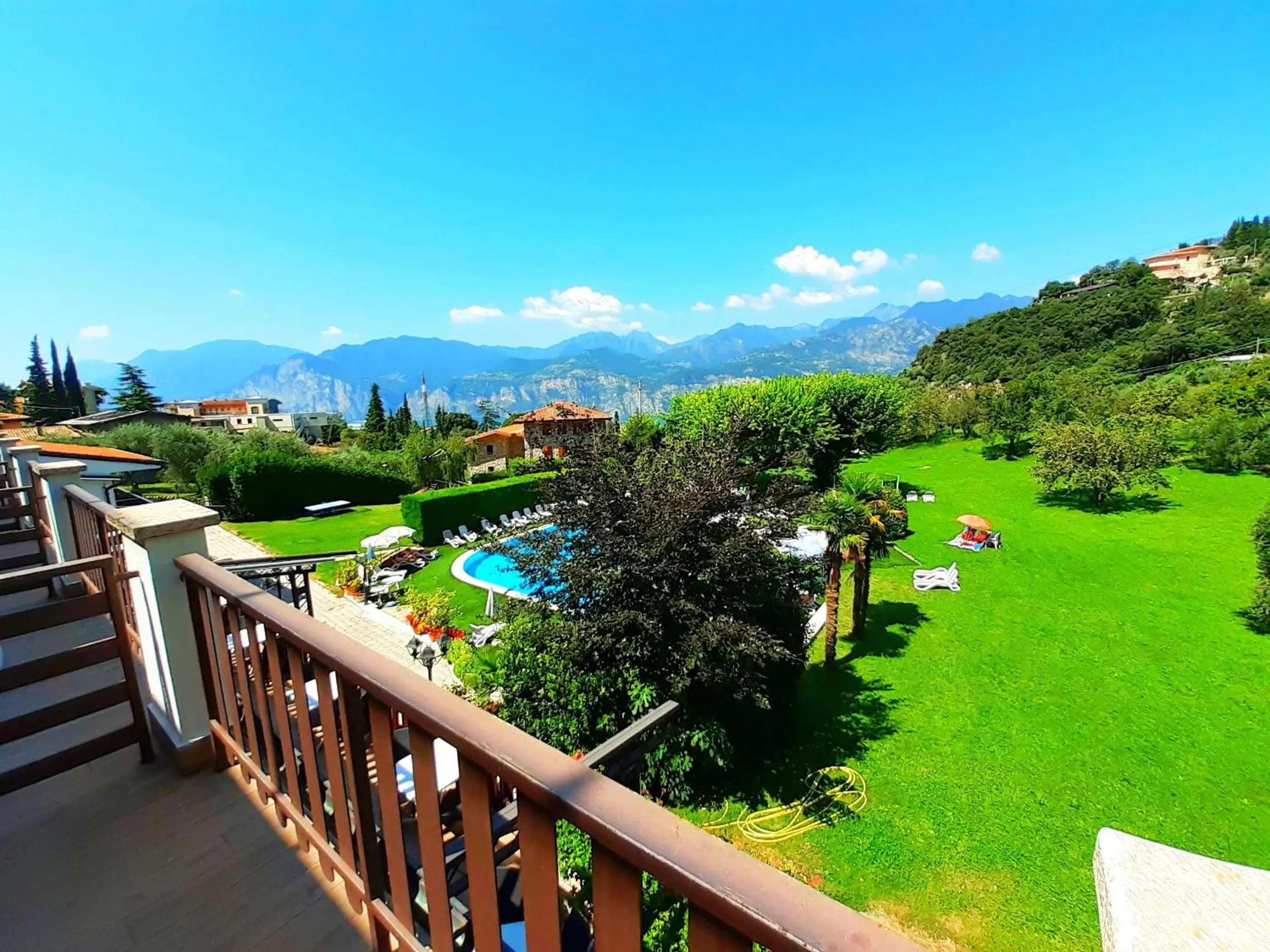Balcony/Terrace in Park Hotel Val Di Monte ***S