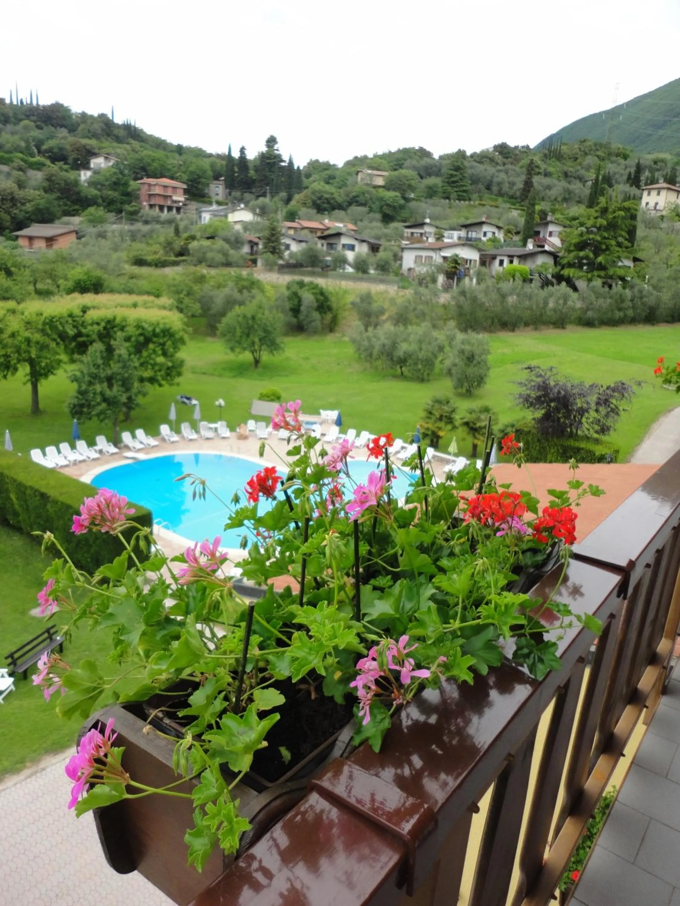 Pool view in Park Hotel Val Di Monte ***S