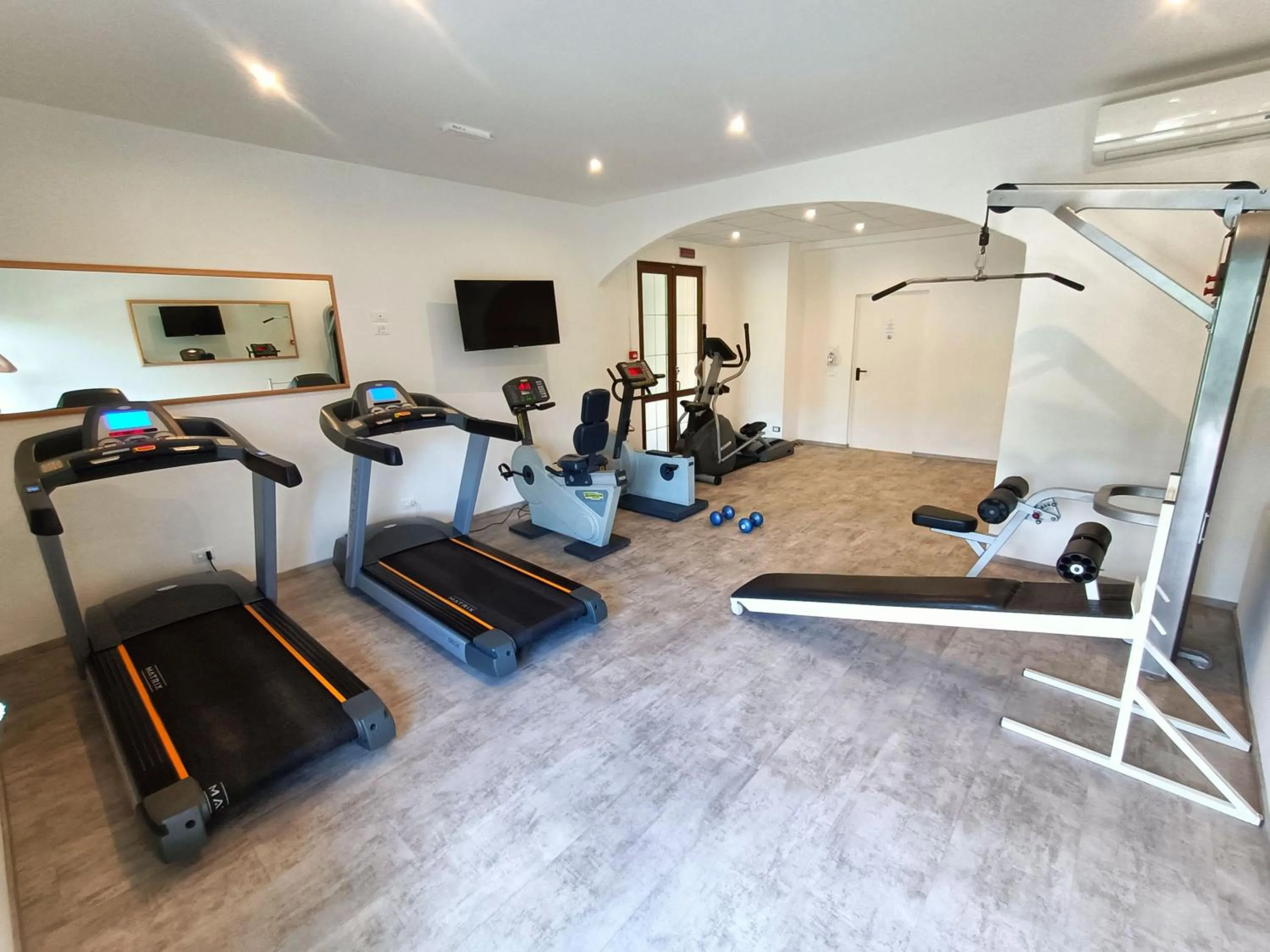 Fitness centre/facilities in Park Hotel Val Di Monte ***S