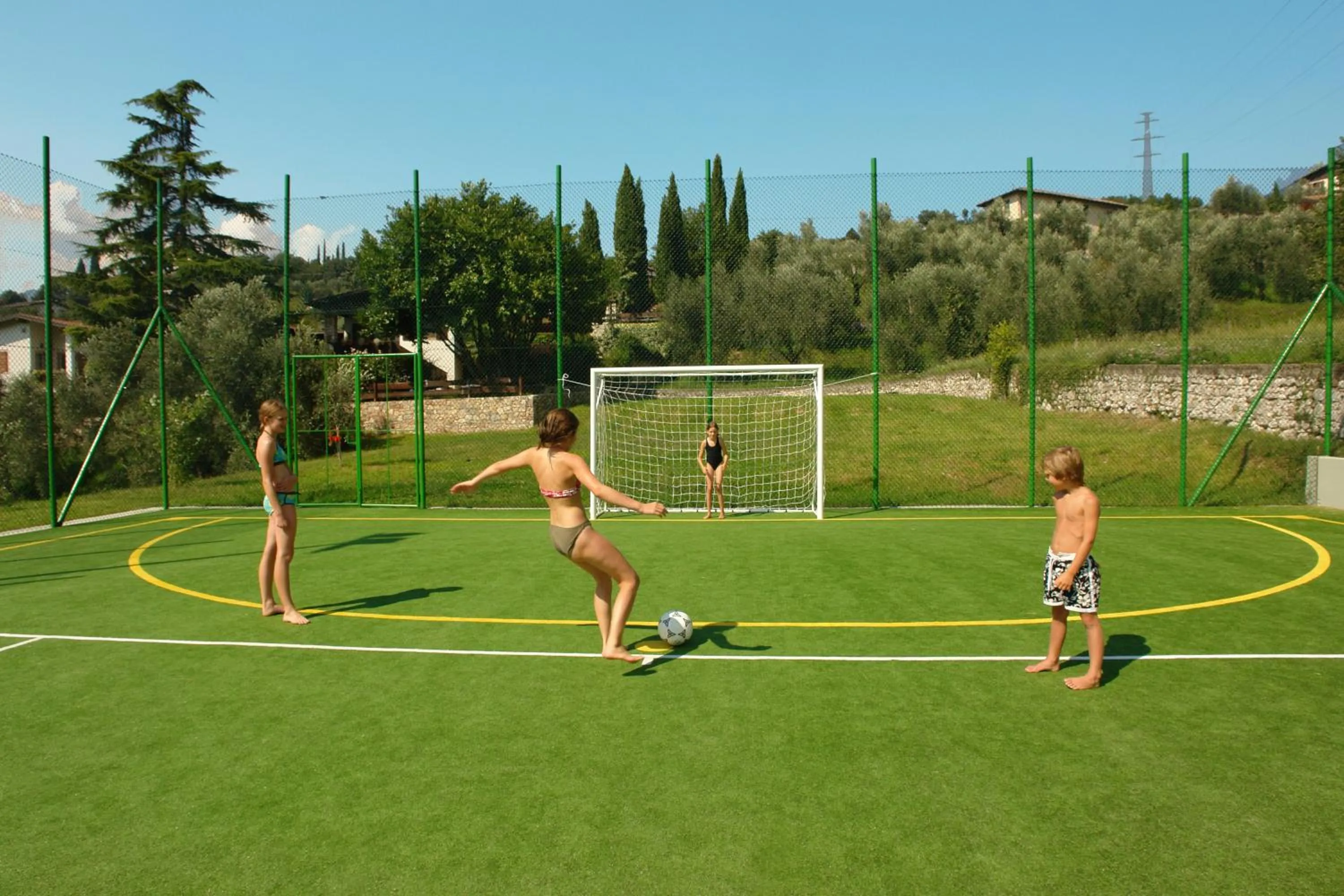 Tennis court in Park Hotel Val Di Monte ***S