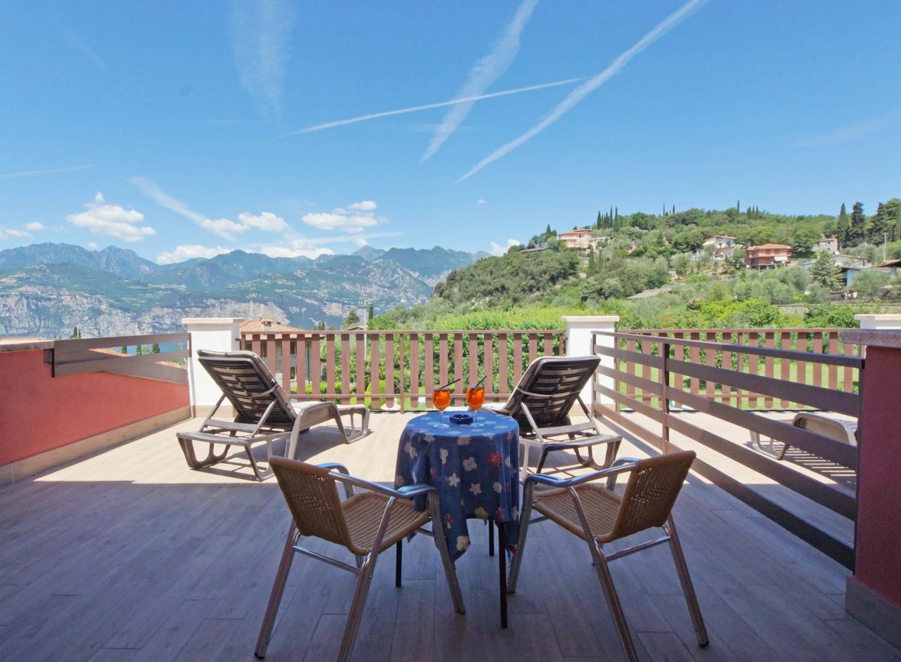 Balcony/Terrace in Park Hotel Val Di Monte ***S