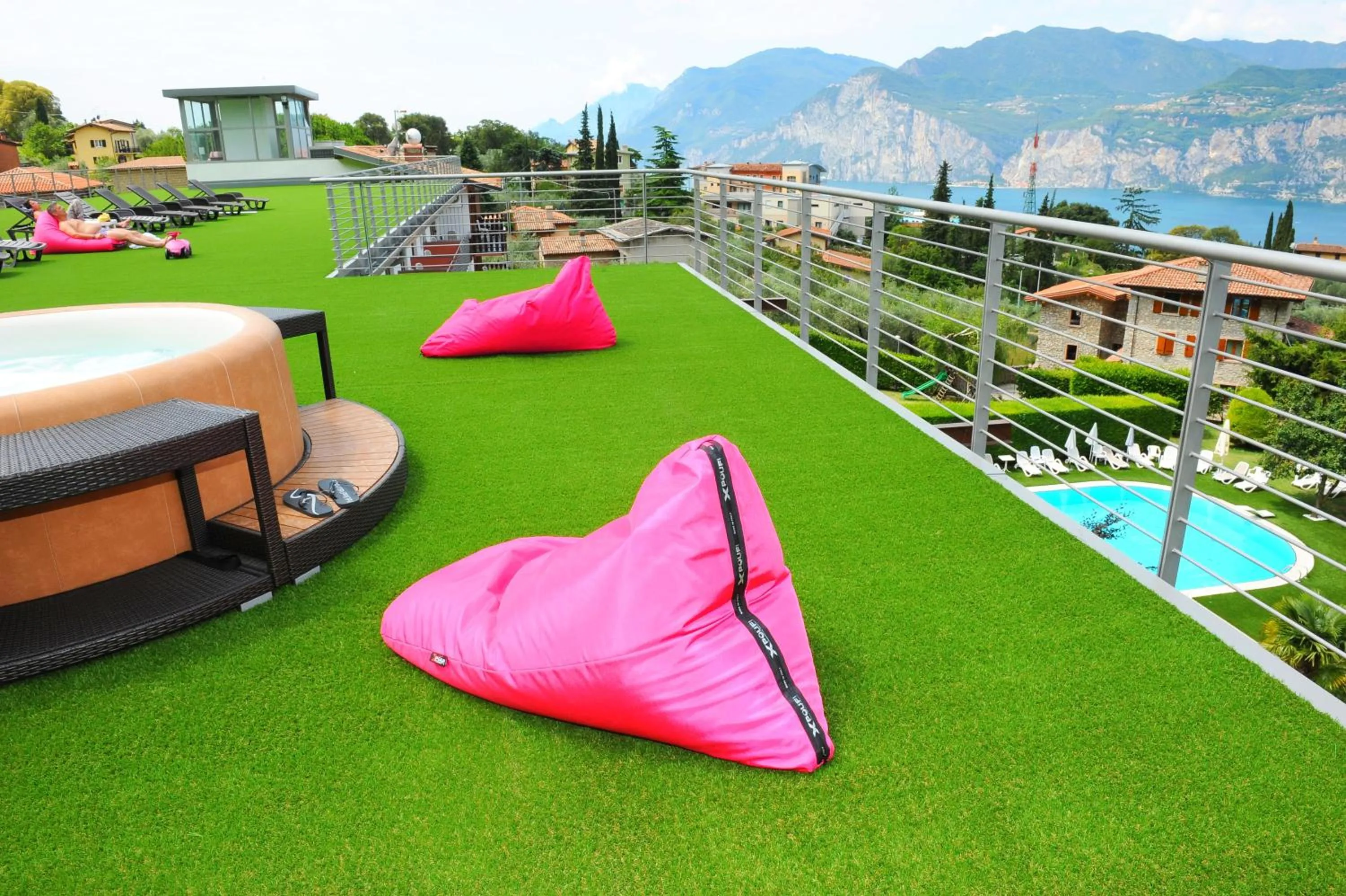 Hot Tub in Park Hotel Val Di Monte ***S