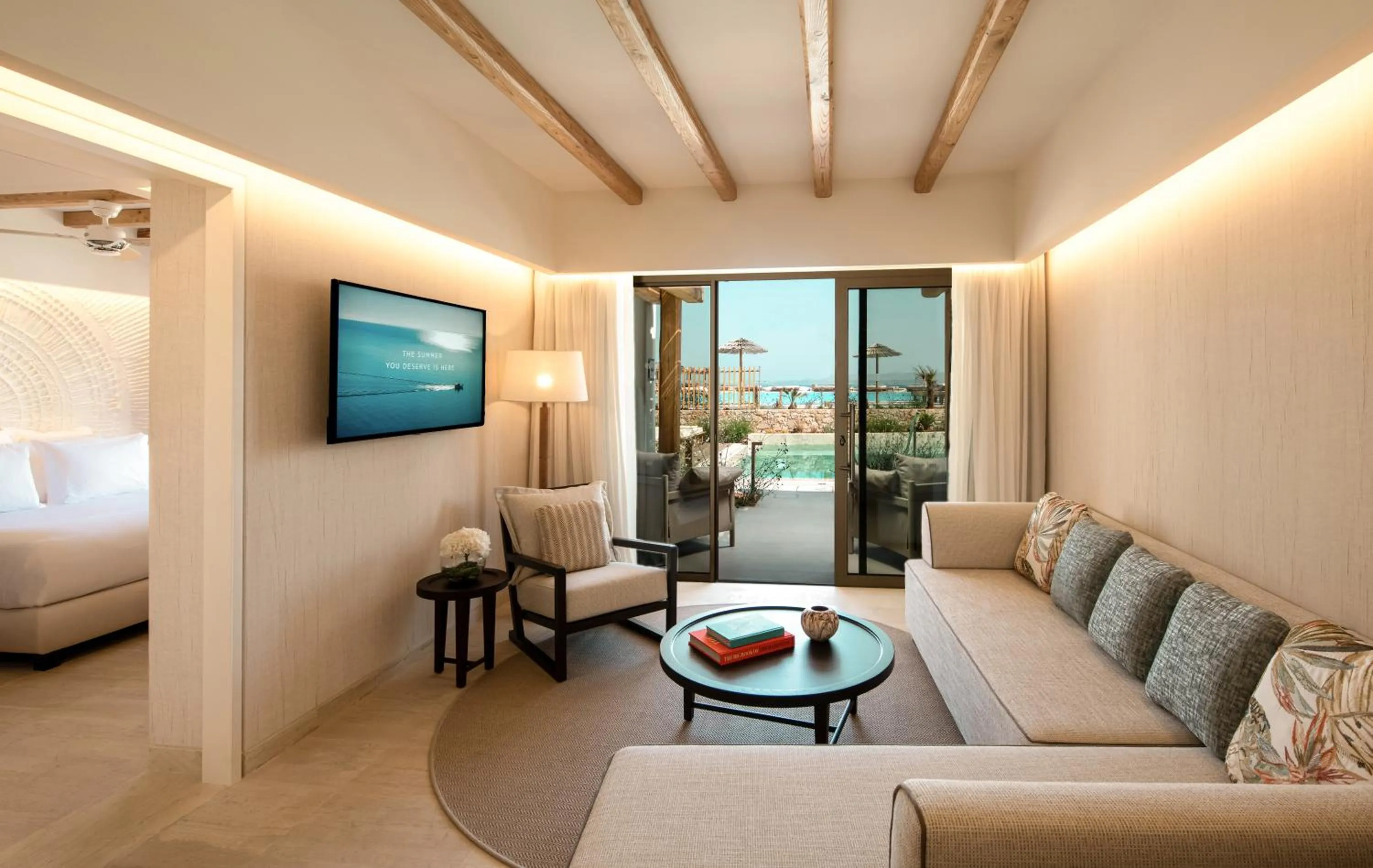 Living room in Mitsis Selection Rinela