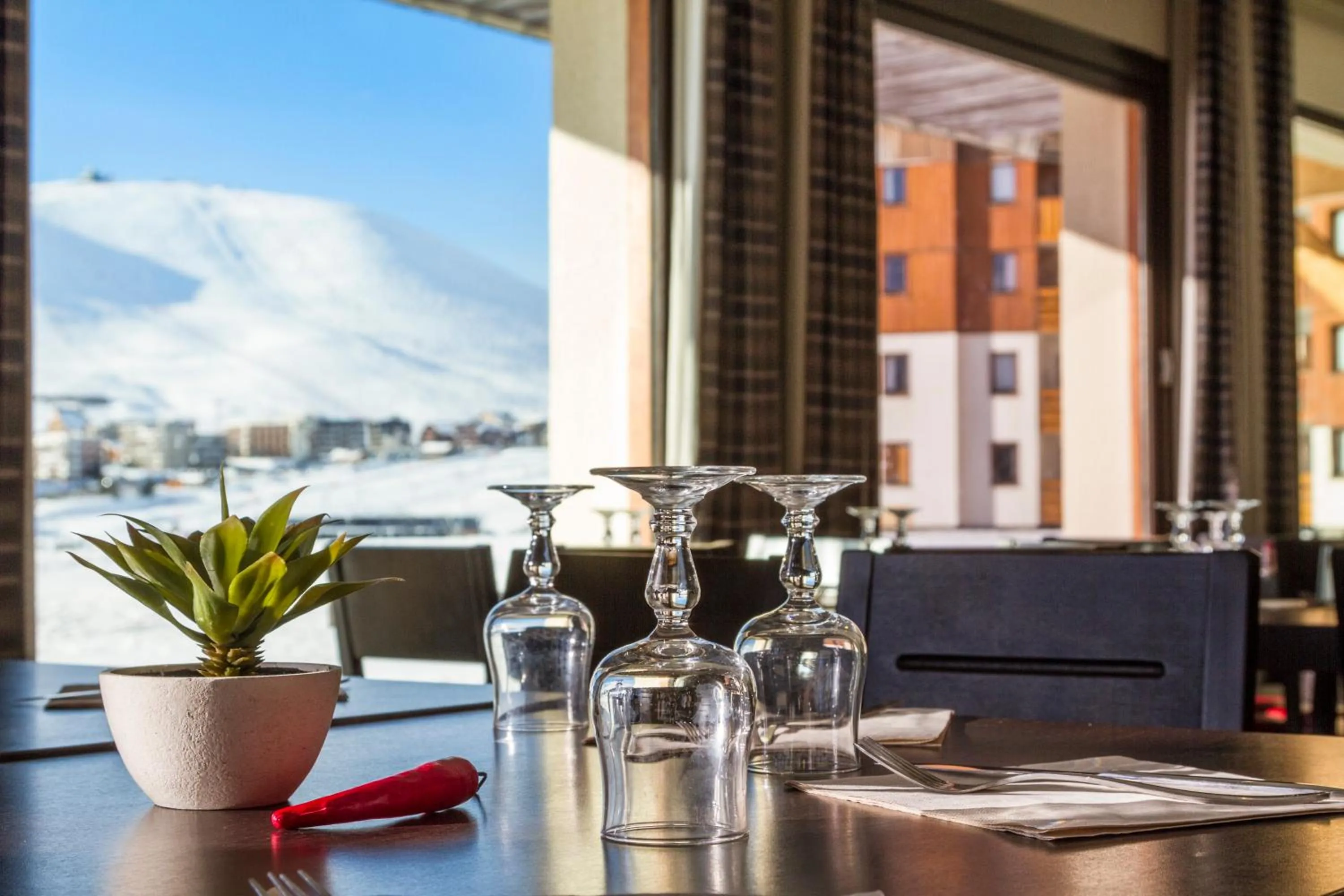 Restaurant/places to eat in Hôtel Club MMV Les Bergers