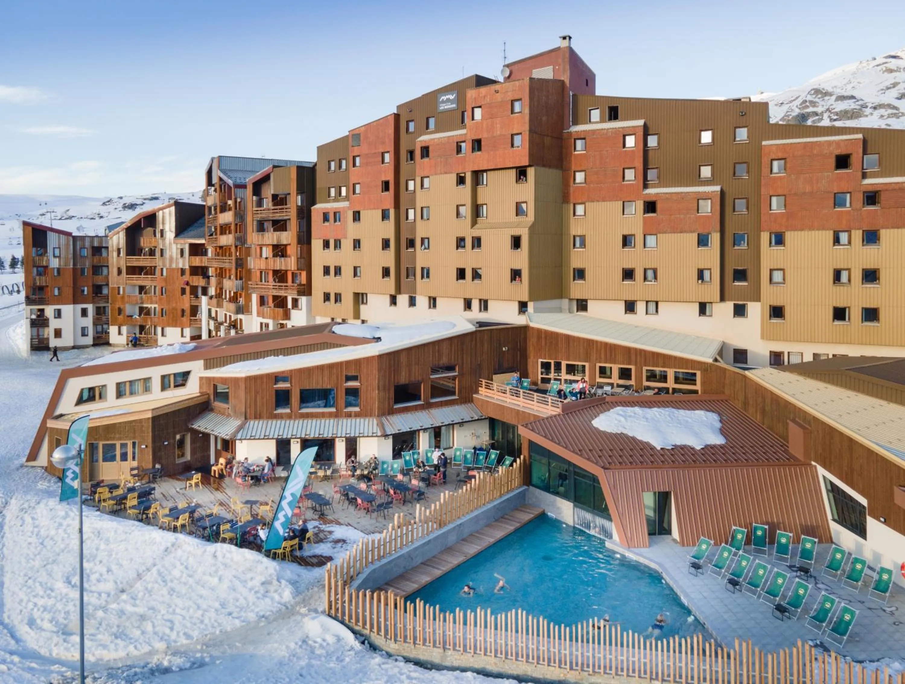 Swimming pool in Hôtel Club MMV Les Bergers