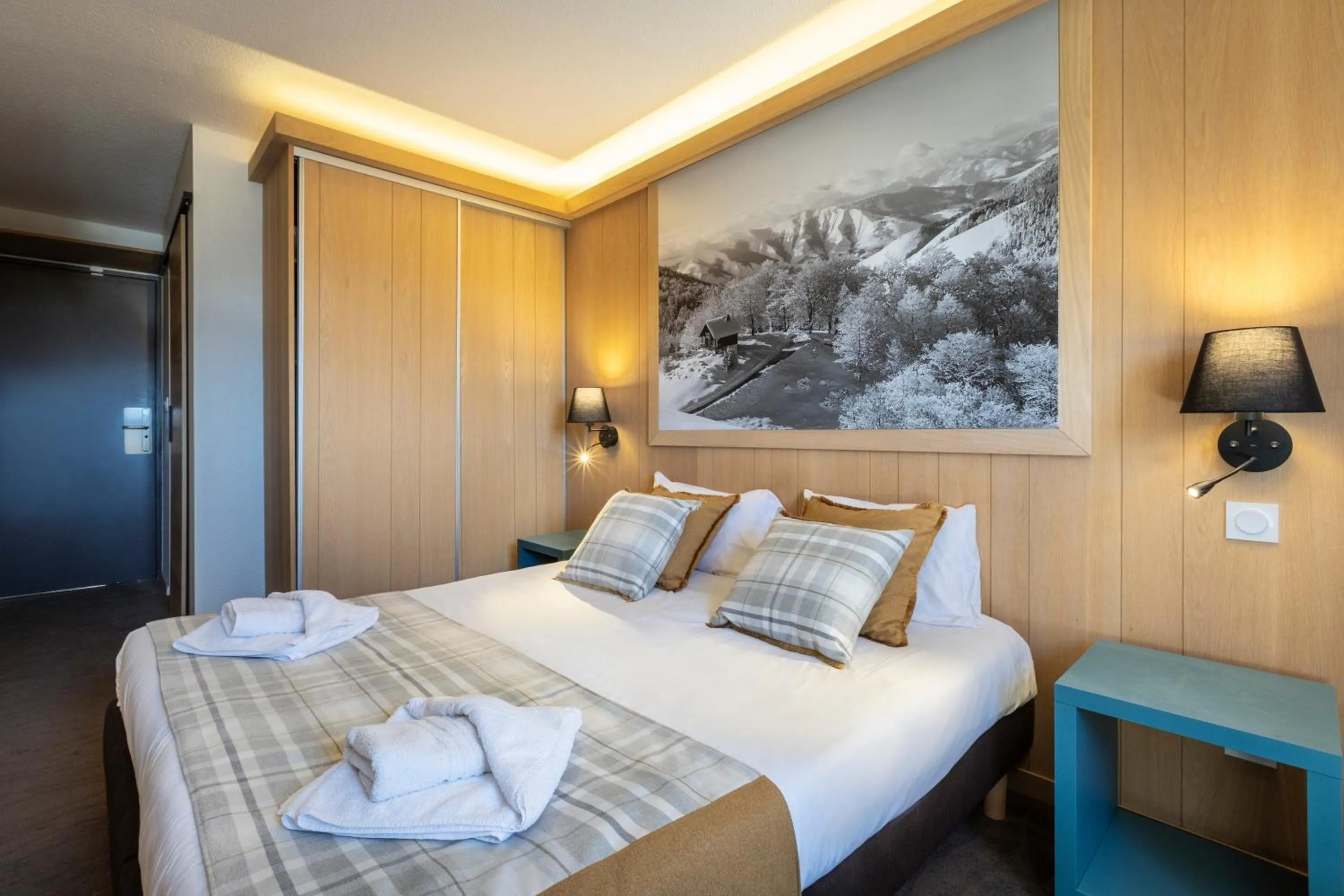 Bed in Hôtel Club MMV Les Bergers