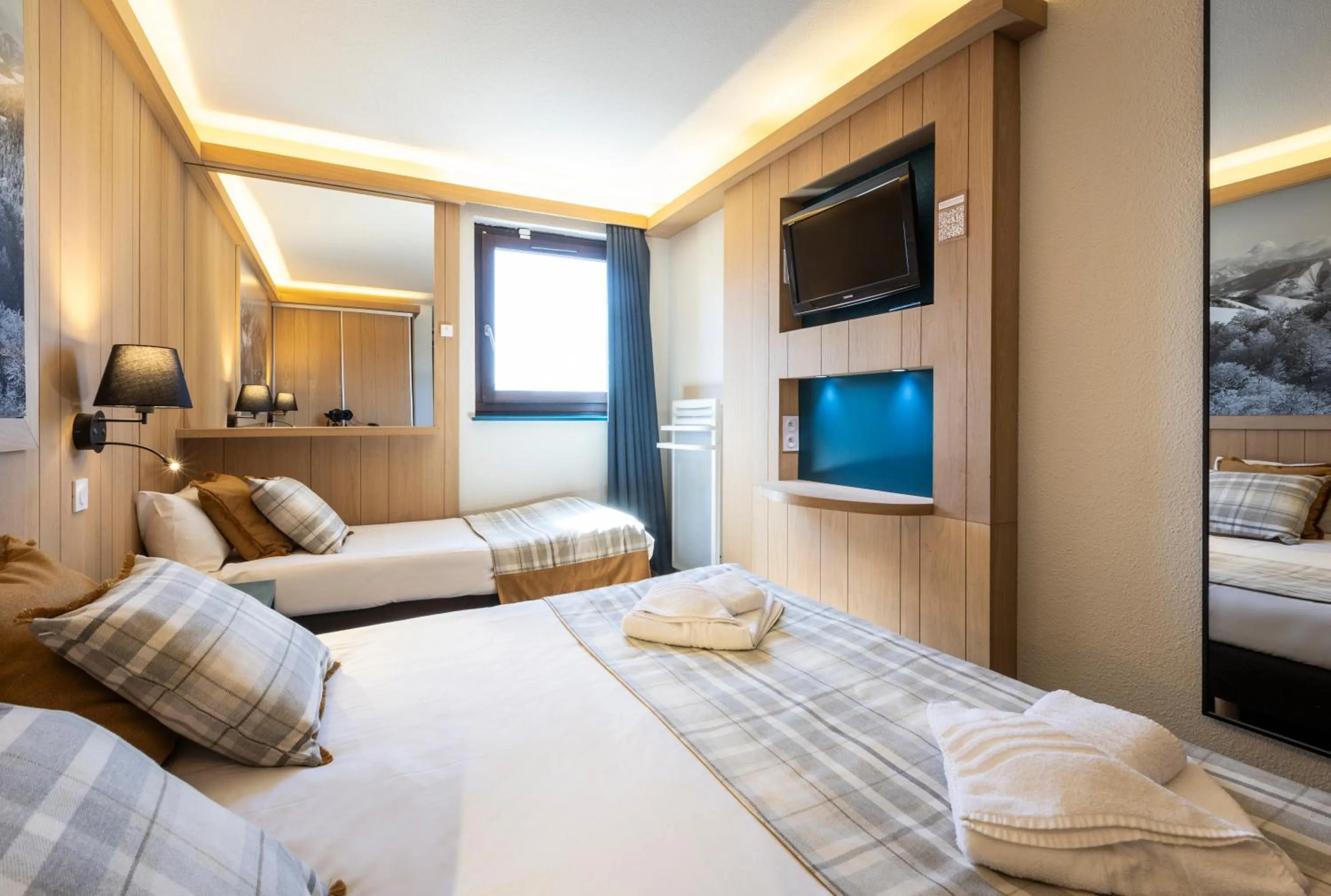 Bed in Hôtel Club MMV Les Bergers