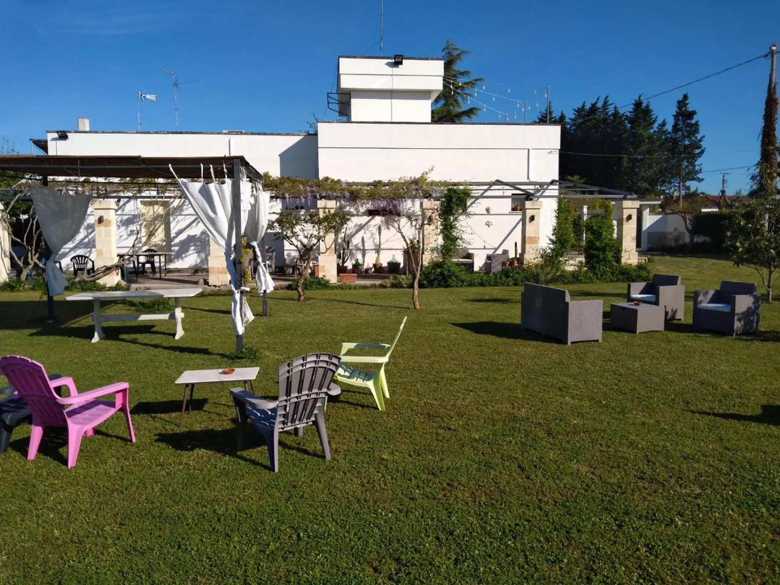 Garden in B&B Villa Sofia