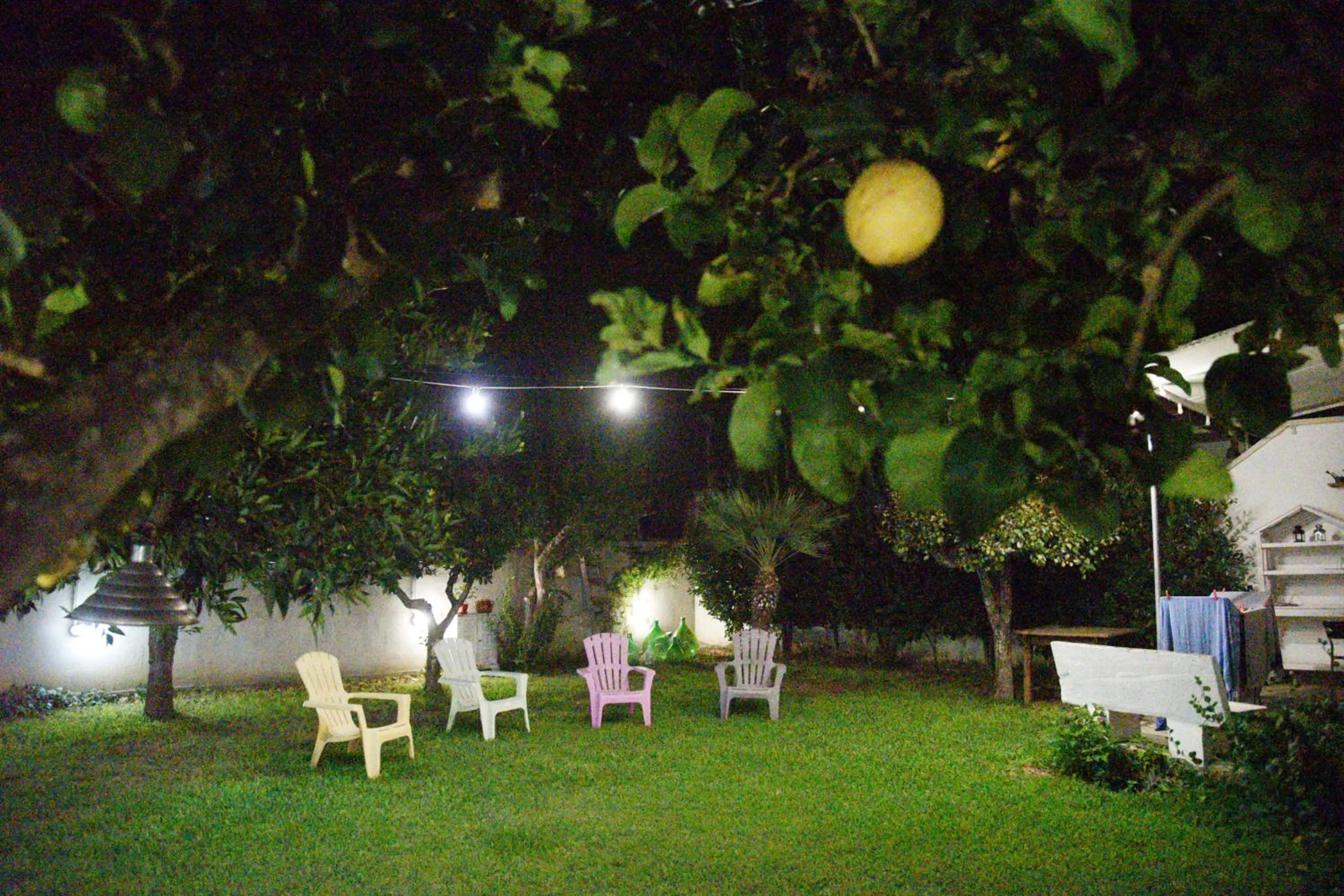 Garden view in B&B Villa Sofia