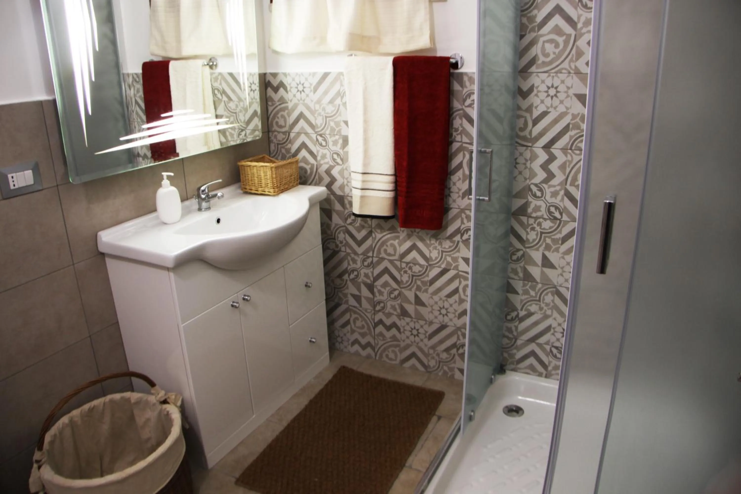 Bathroom in B&B Villa Sofia