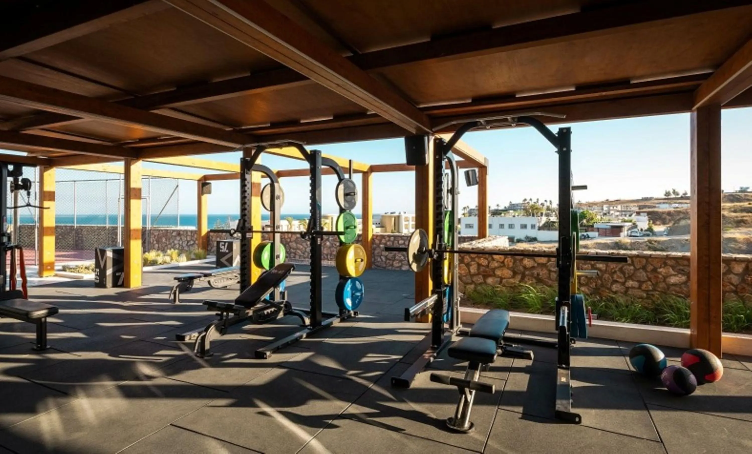 Fitness centre/facilities in Mitsis Rodos Village