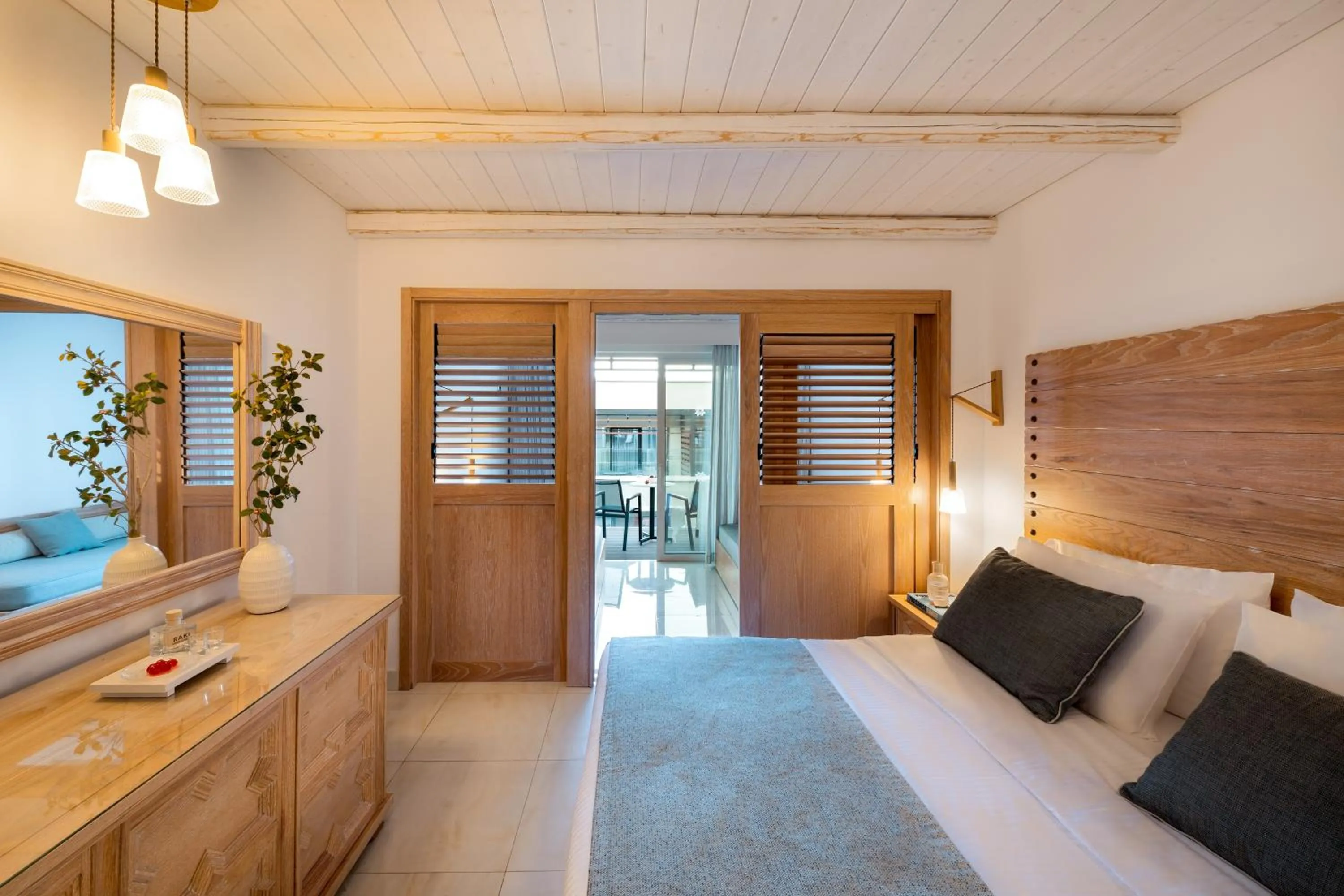 Bed in Mitsis Rodos Village