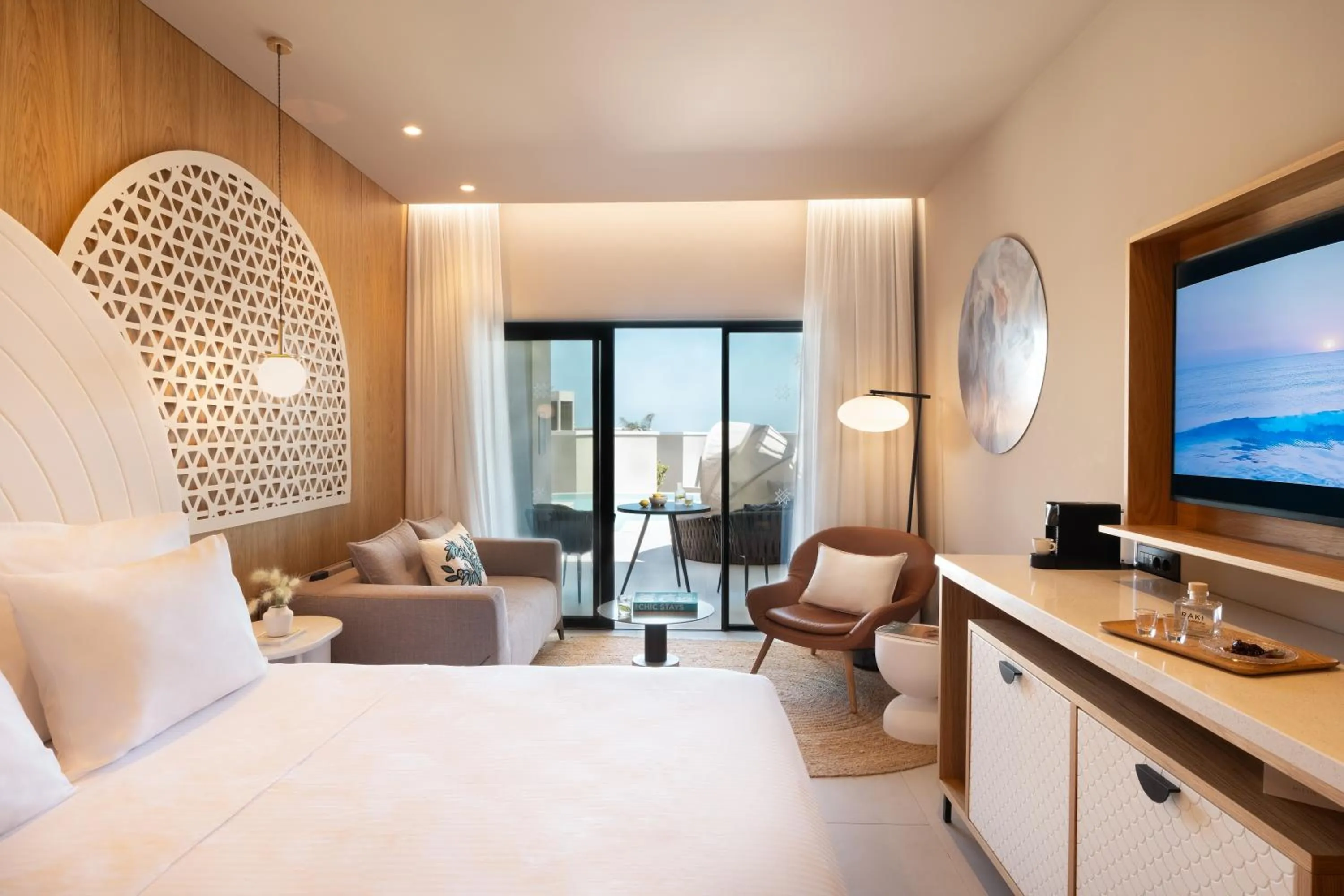 Photo of the whole room, Bed in Mitsis Rodos Village