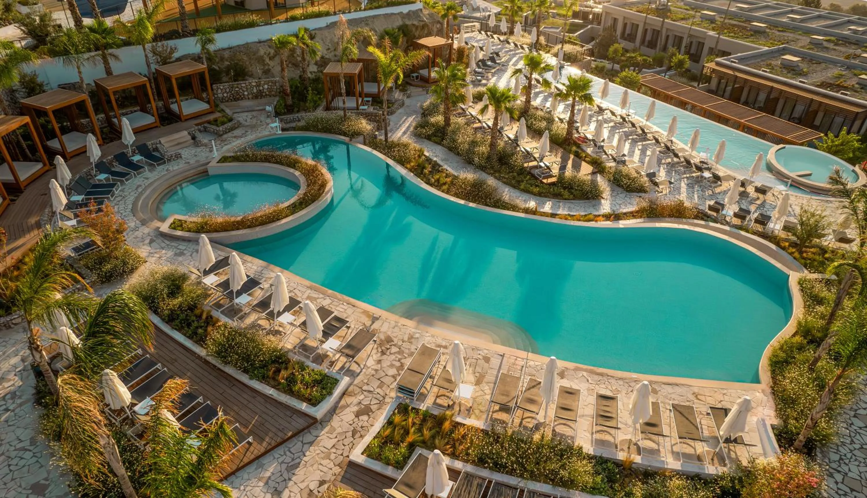Swimming pool in Mitsis Rodos Village