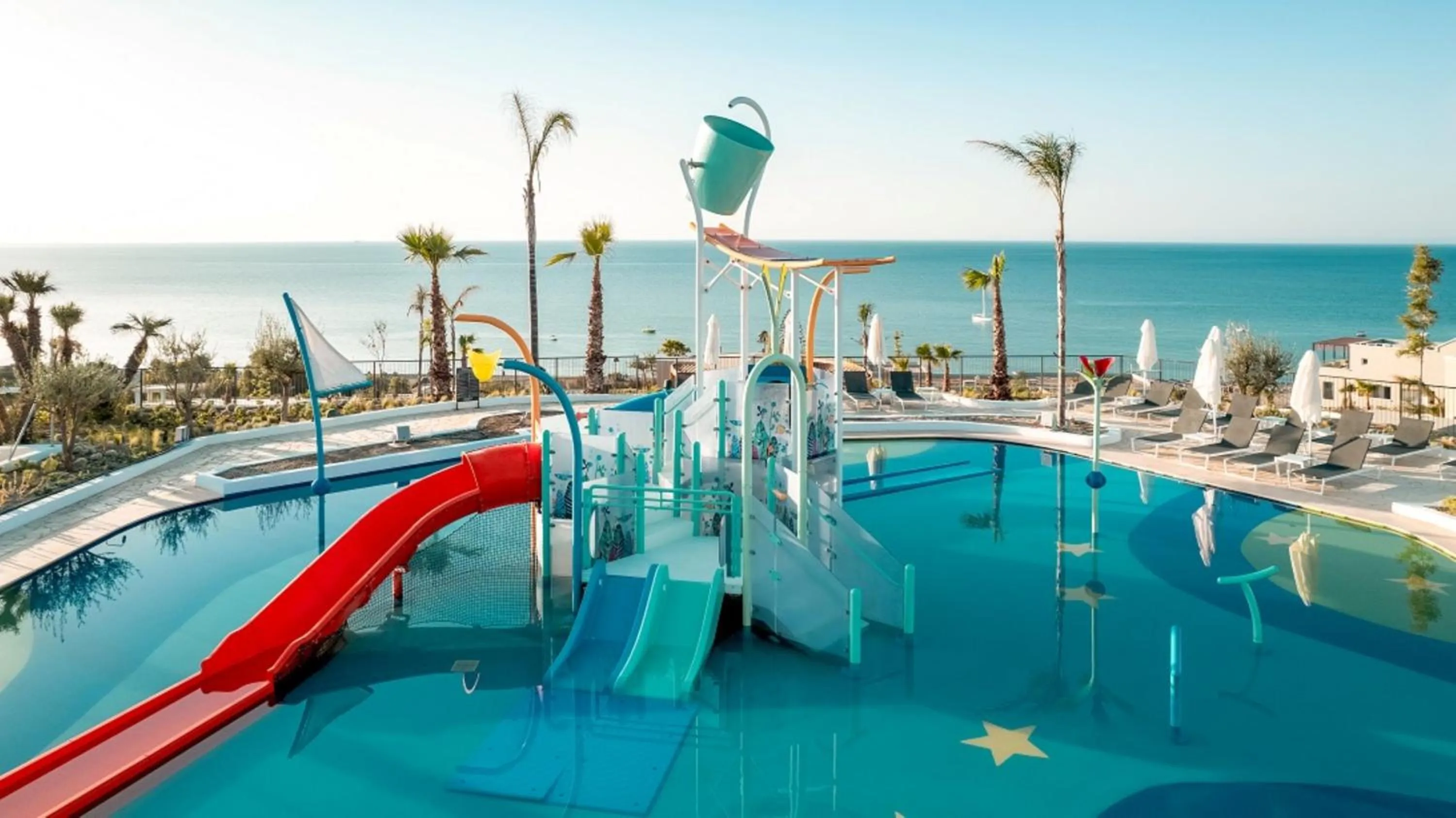 Aqua park in Mitsis Rodos Village
