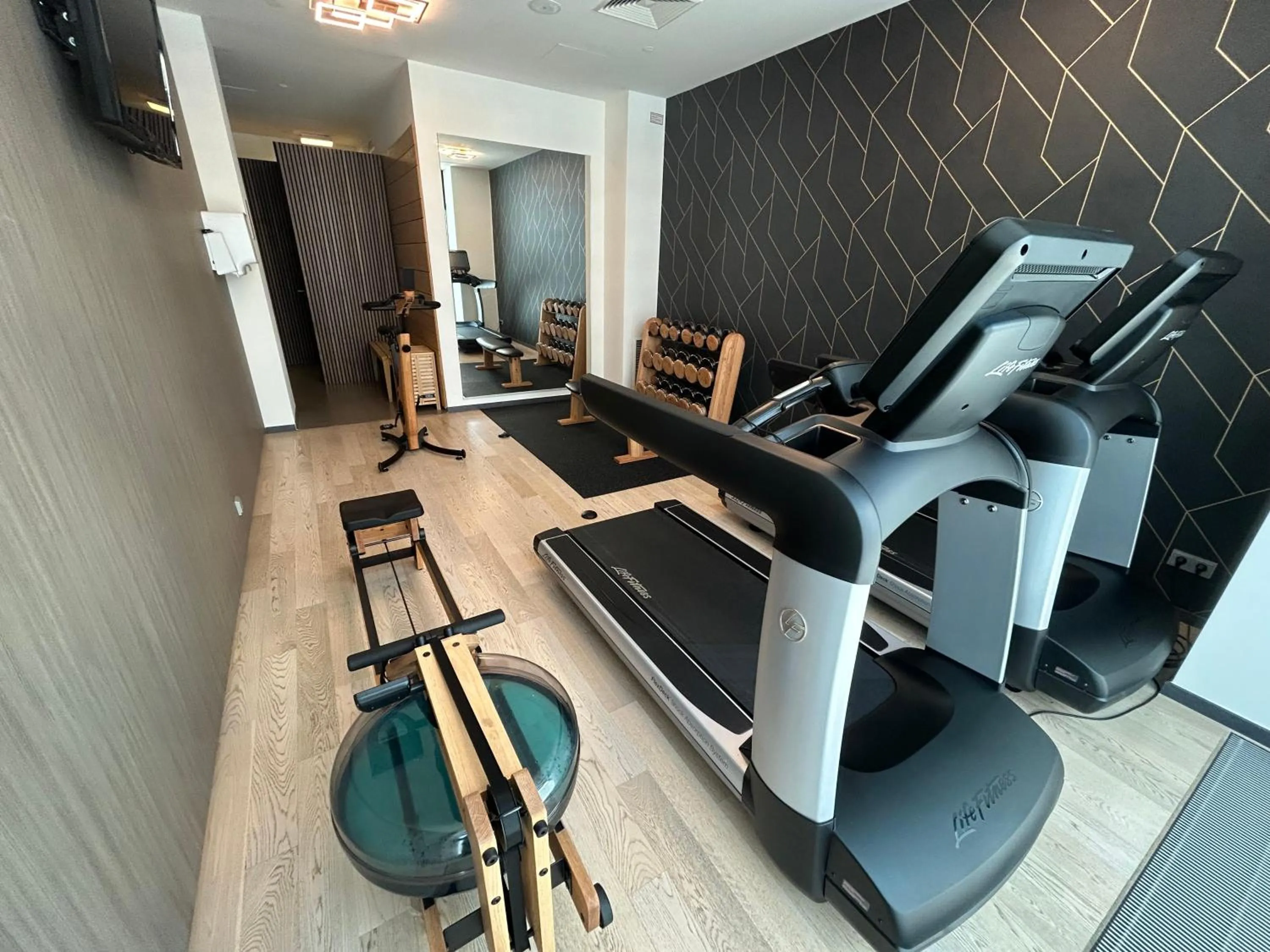 Fitness centre/facilities in Barceló Hamburg