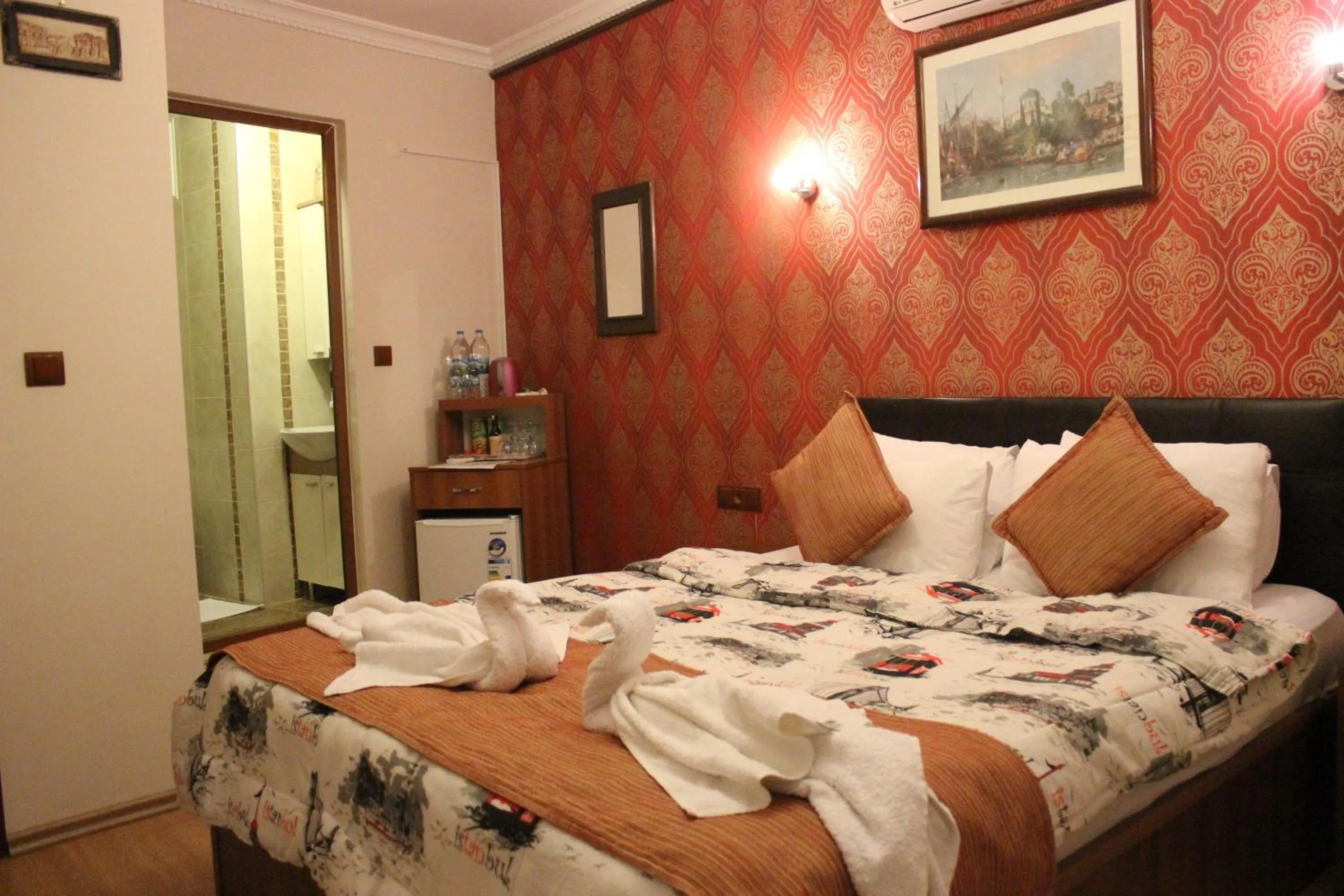 Bed in Boomerang Guest House