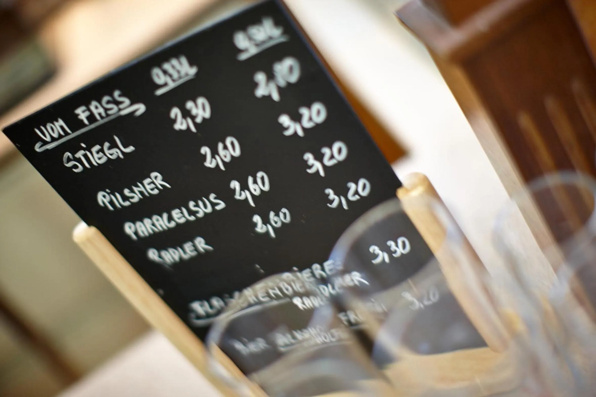 Alcoholic drinks in Kaiserrast