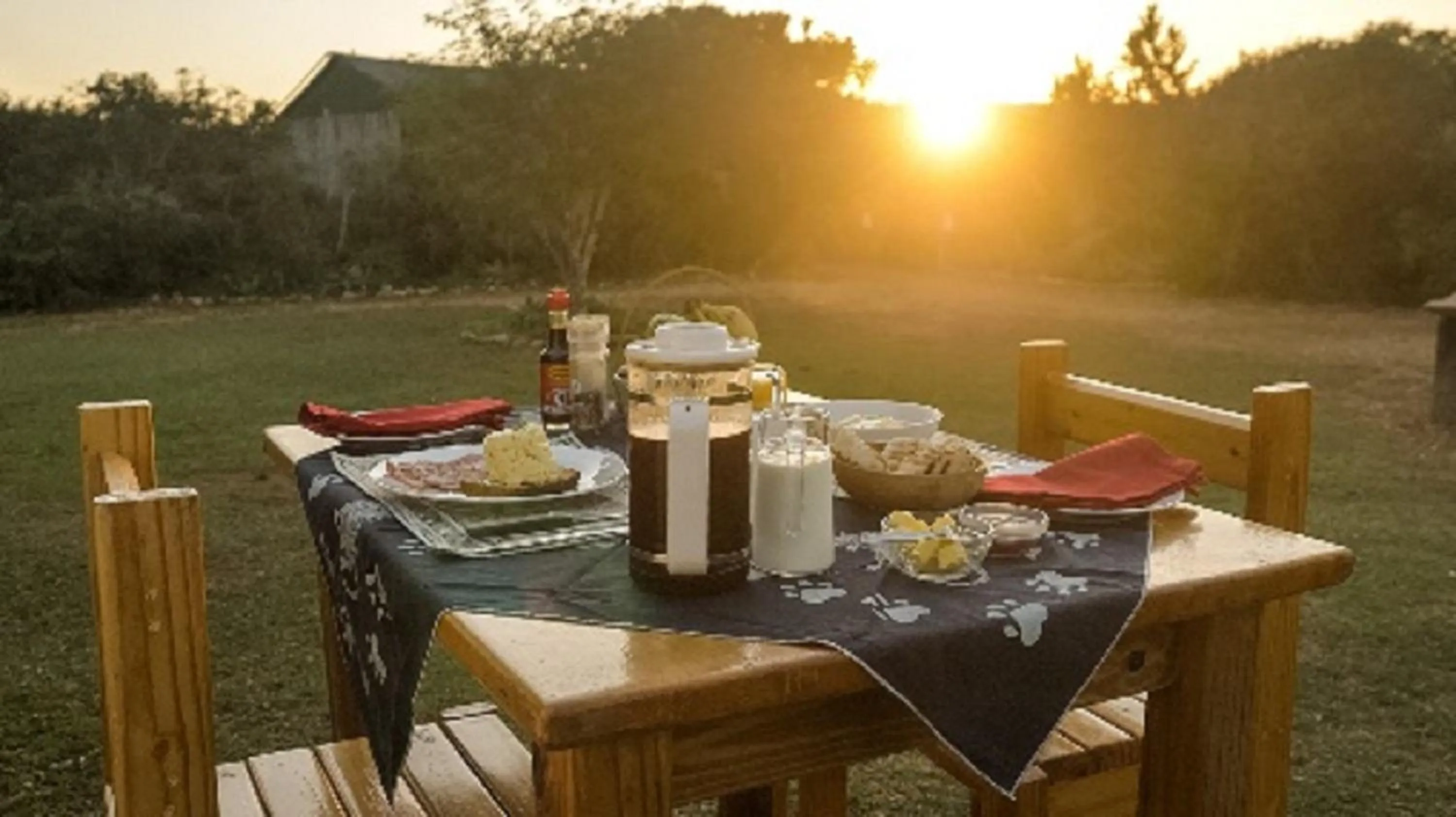 Breakfast in Kudu Ridge Game Lodge