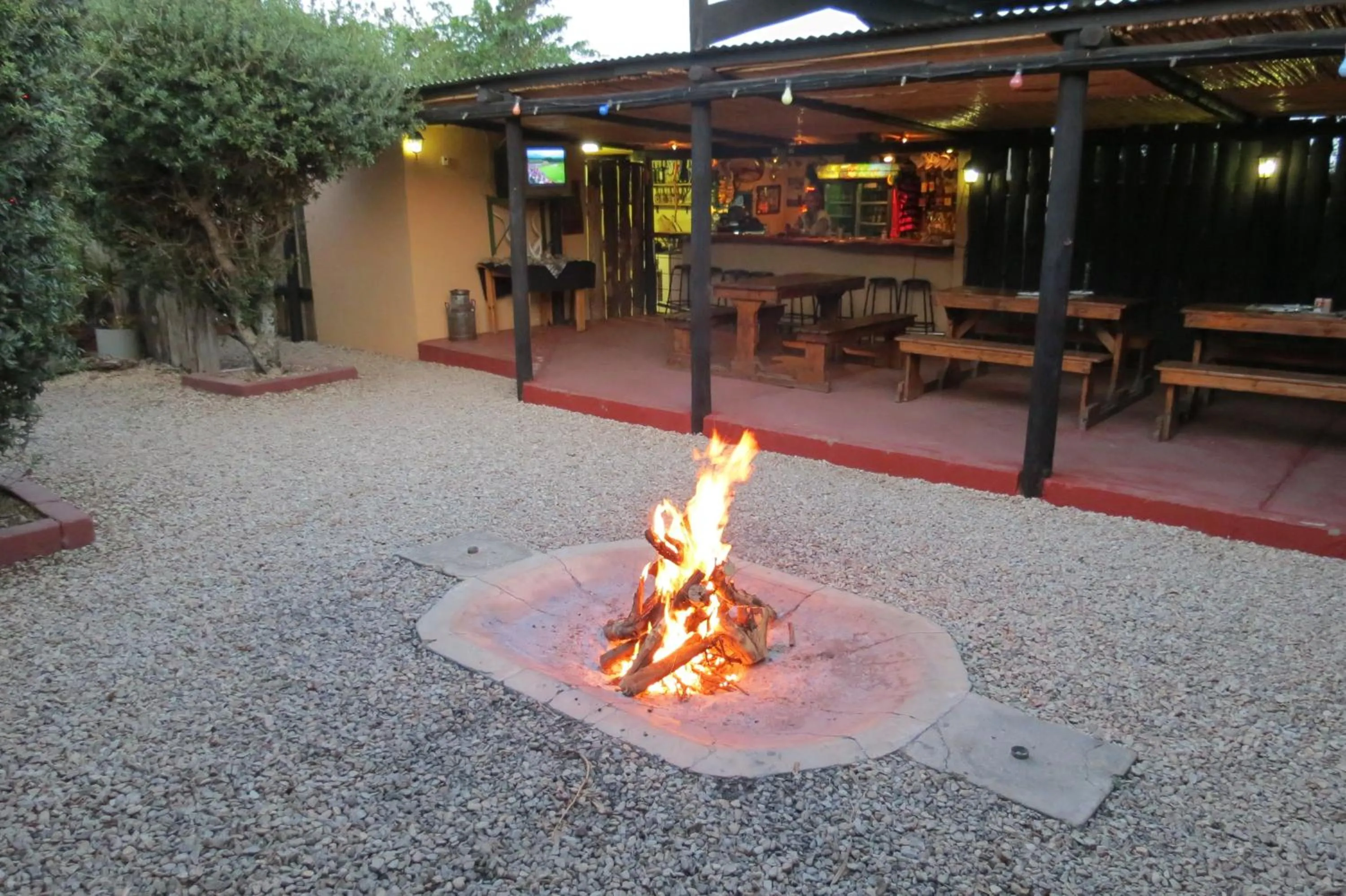 BBQ facilities in Kudu Ridge Game Lodge