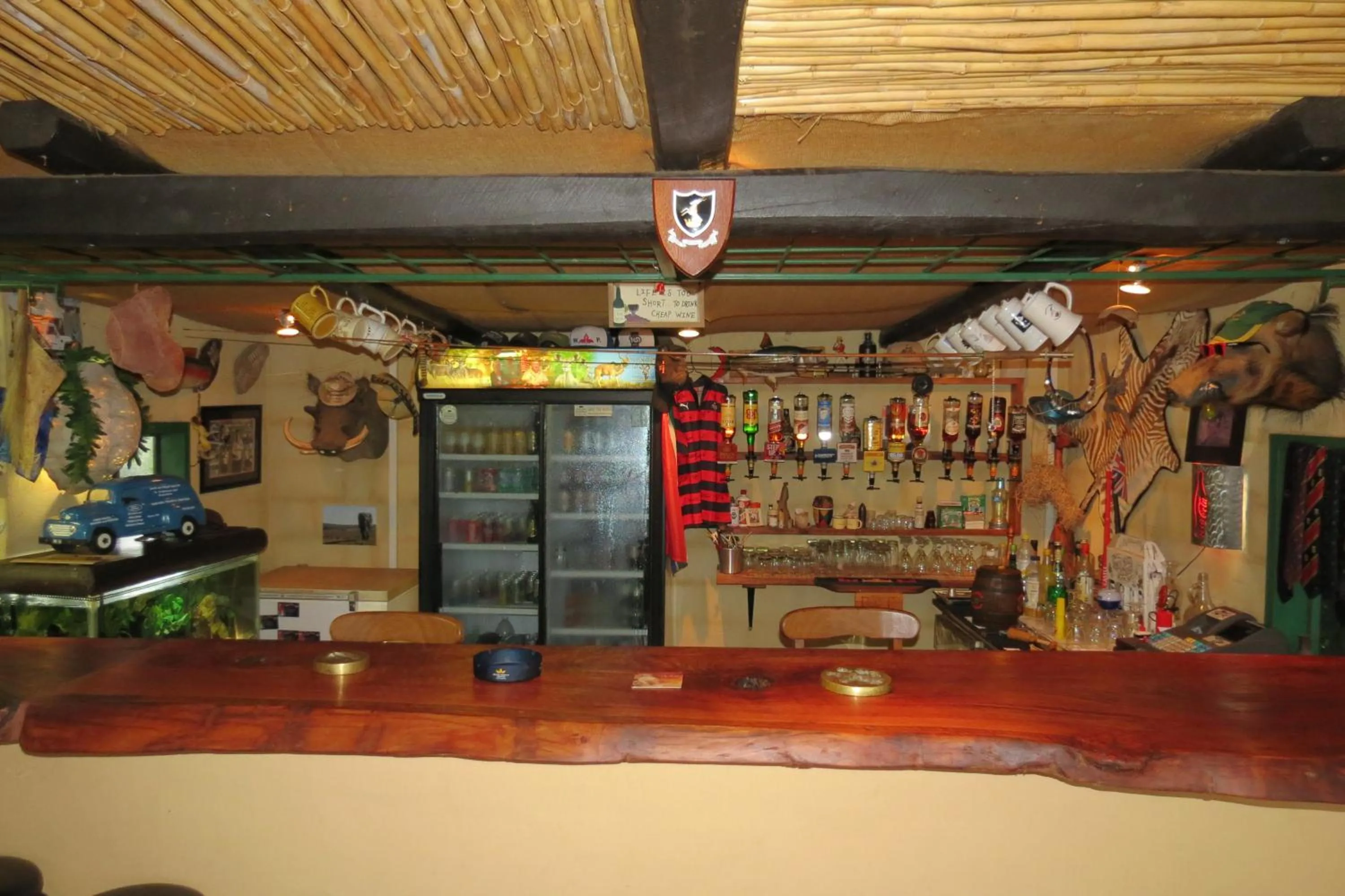 Lounge or bar in Kudu Ridge Game Lodge