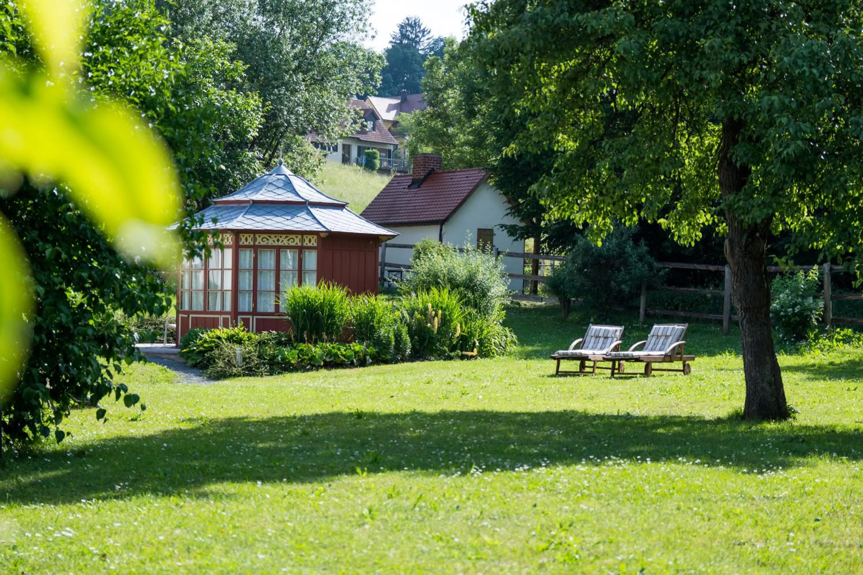 Garden in Hotel Gewürzmühle