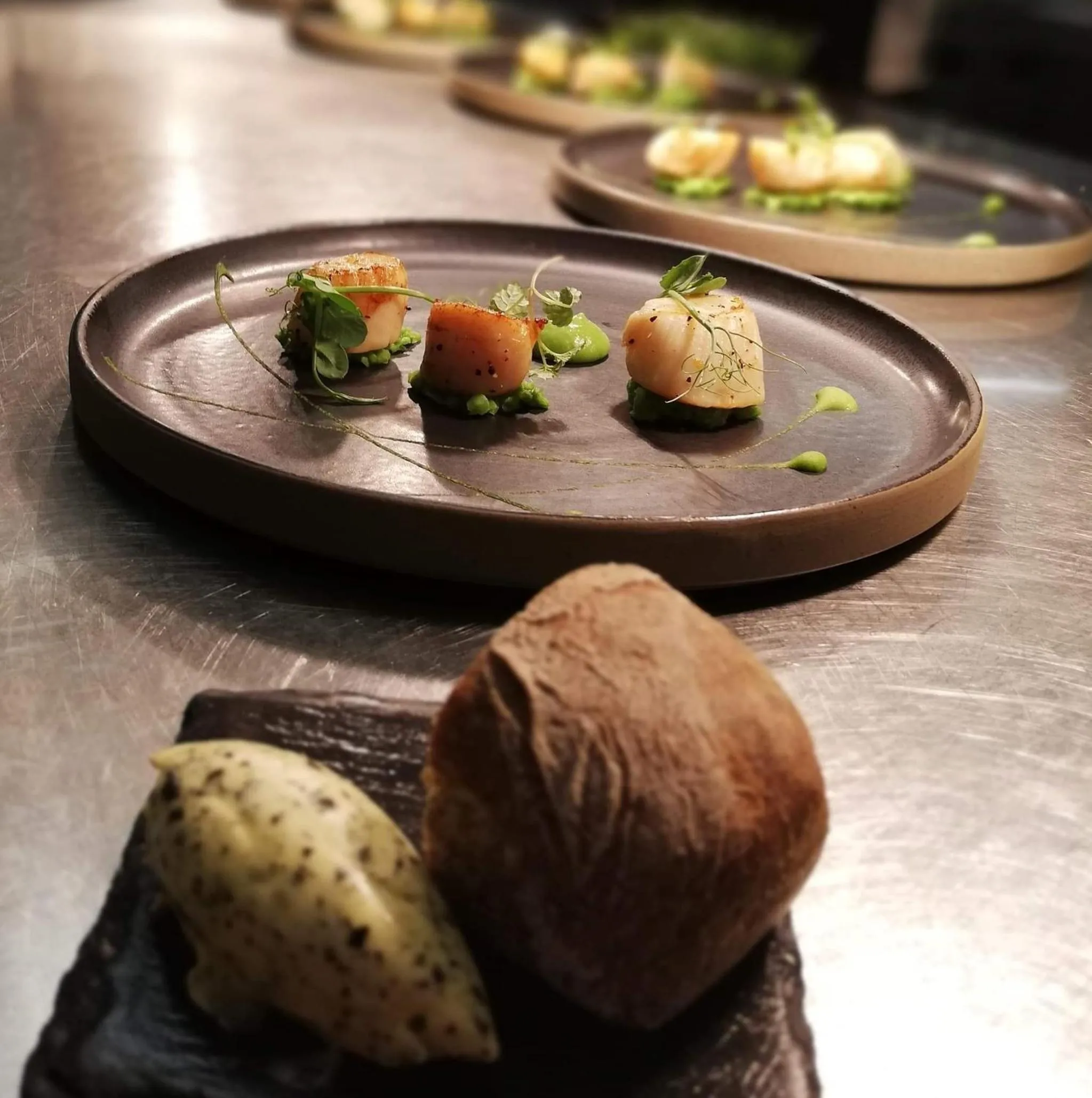 Food close-up in Cringletie House