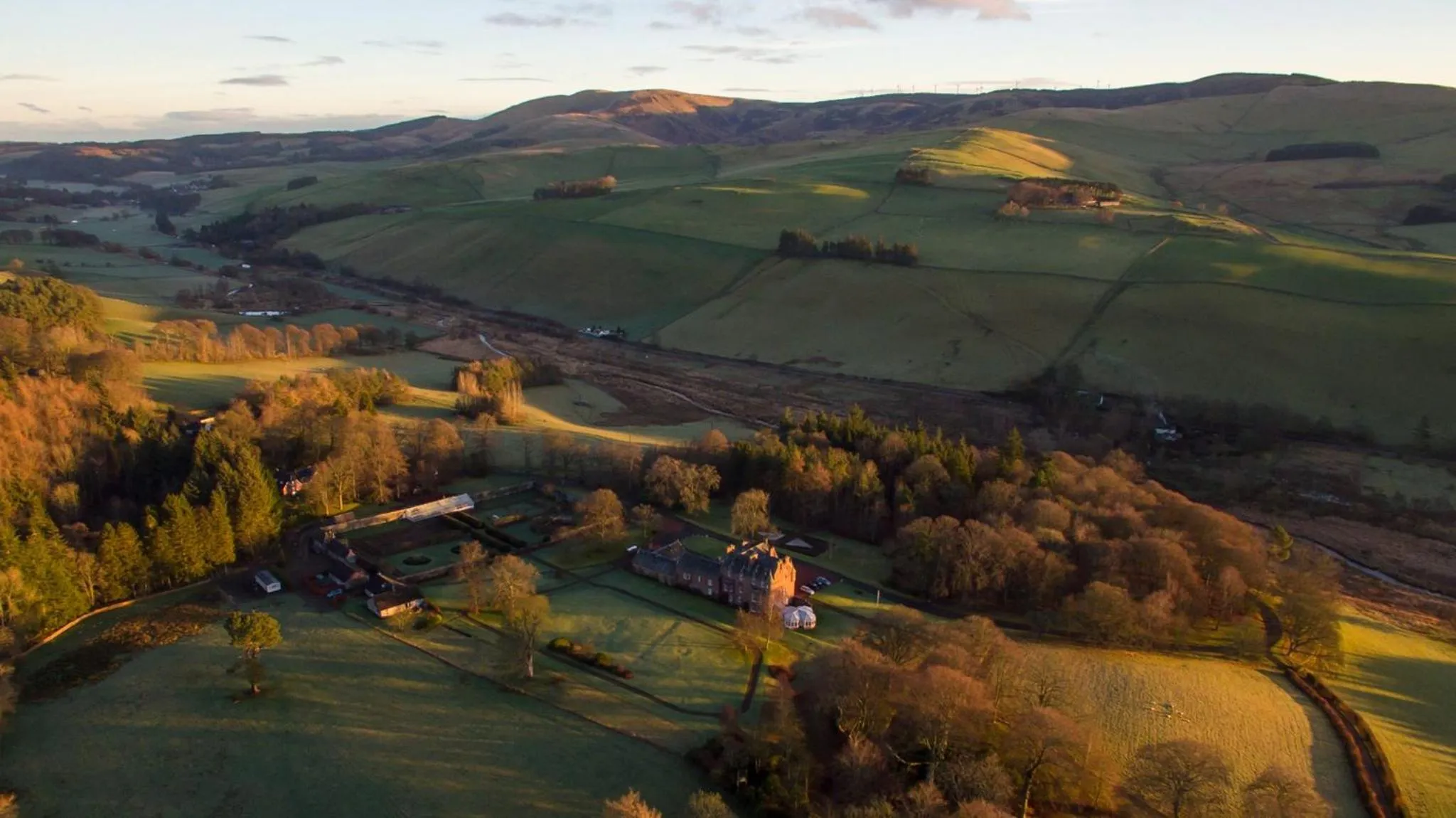 Property building in Cringletie House