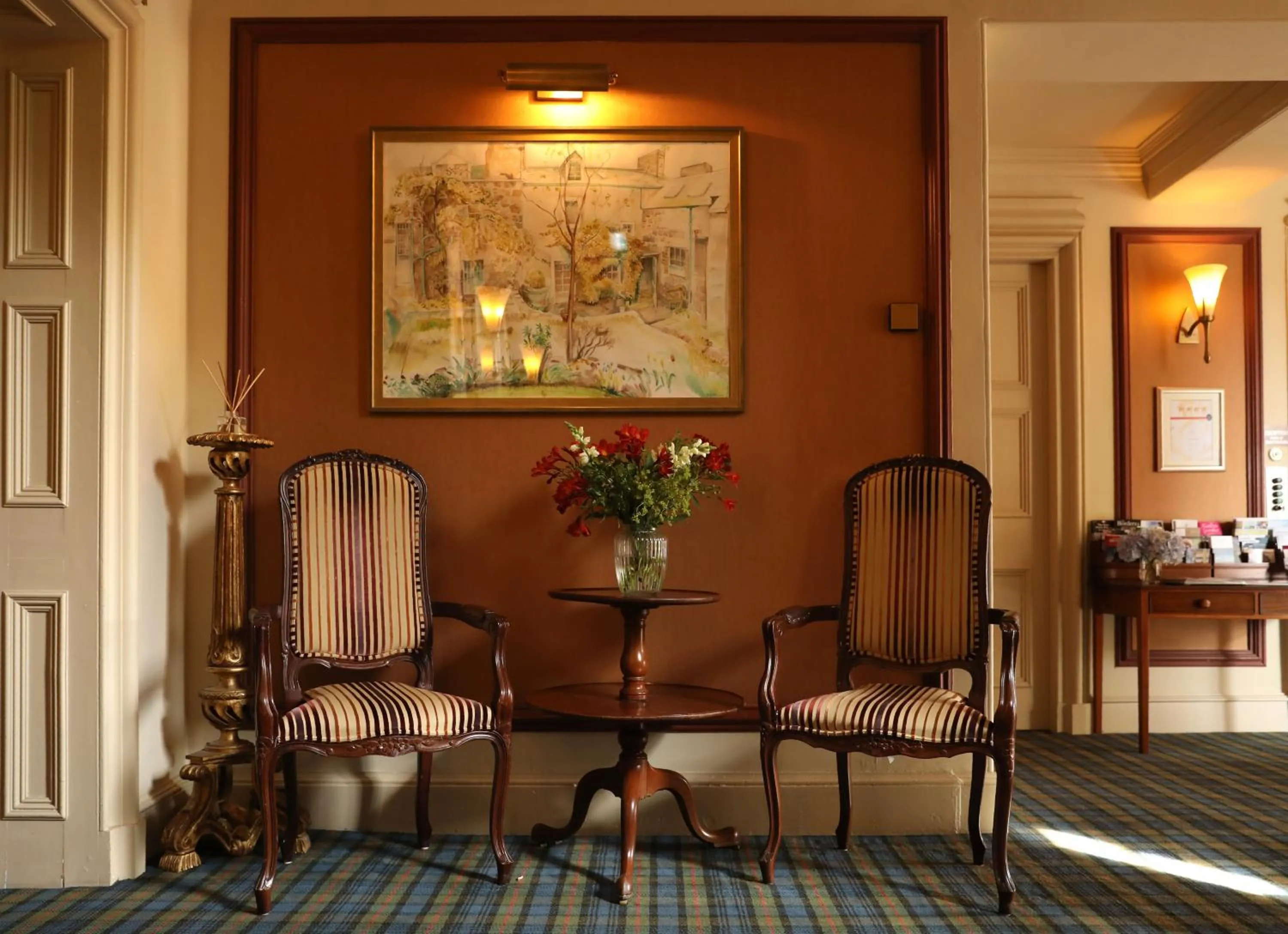 Lounge or bar in Cringletie House