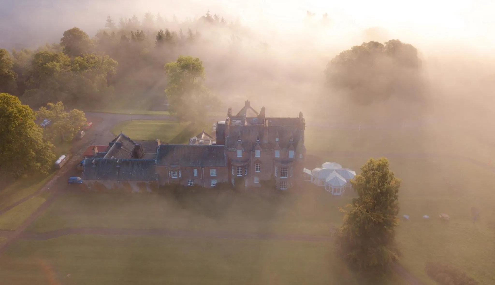 Property building in Cringletie House