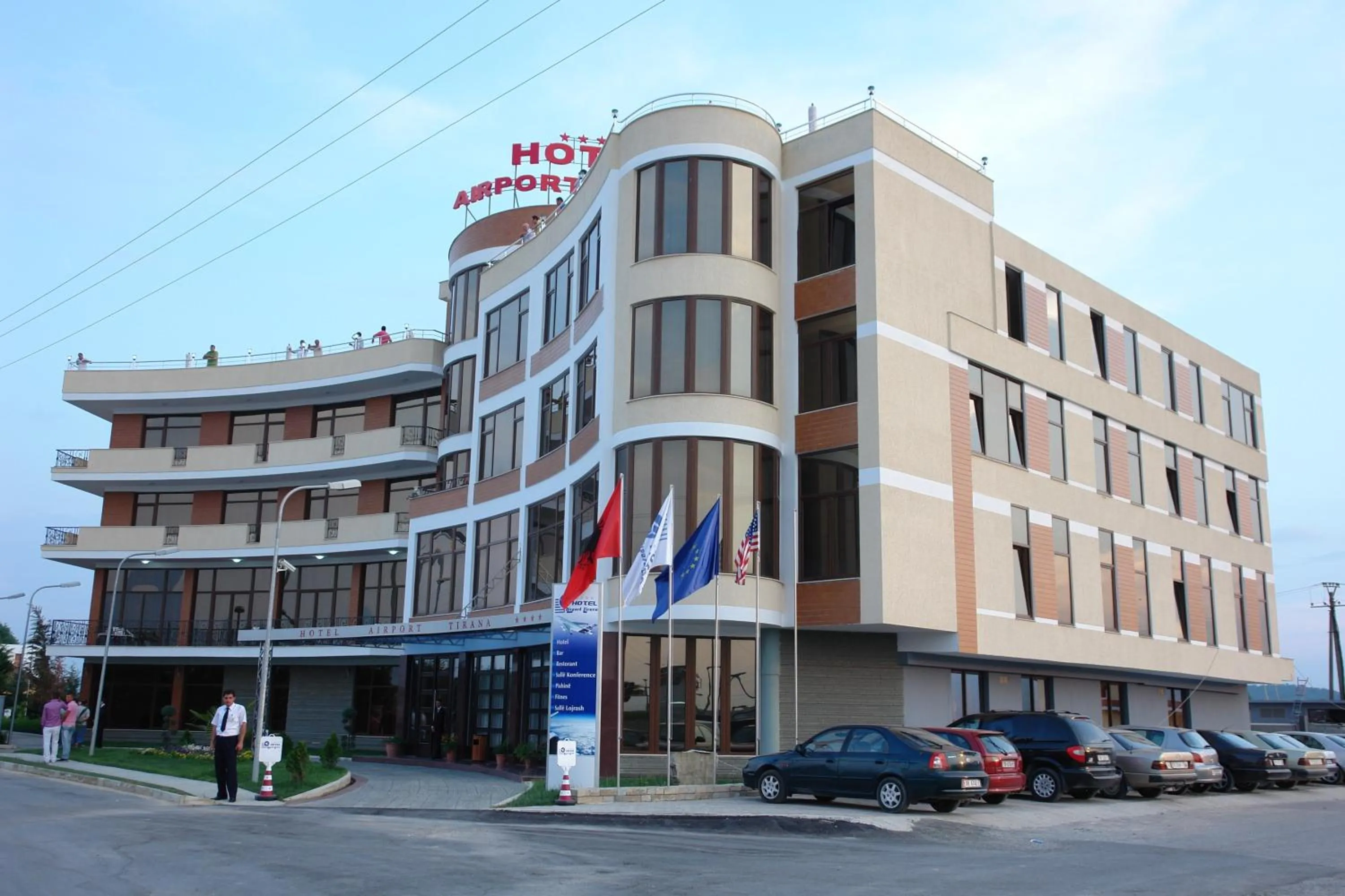Facade/entrance in Hotel Airport Tirana