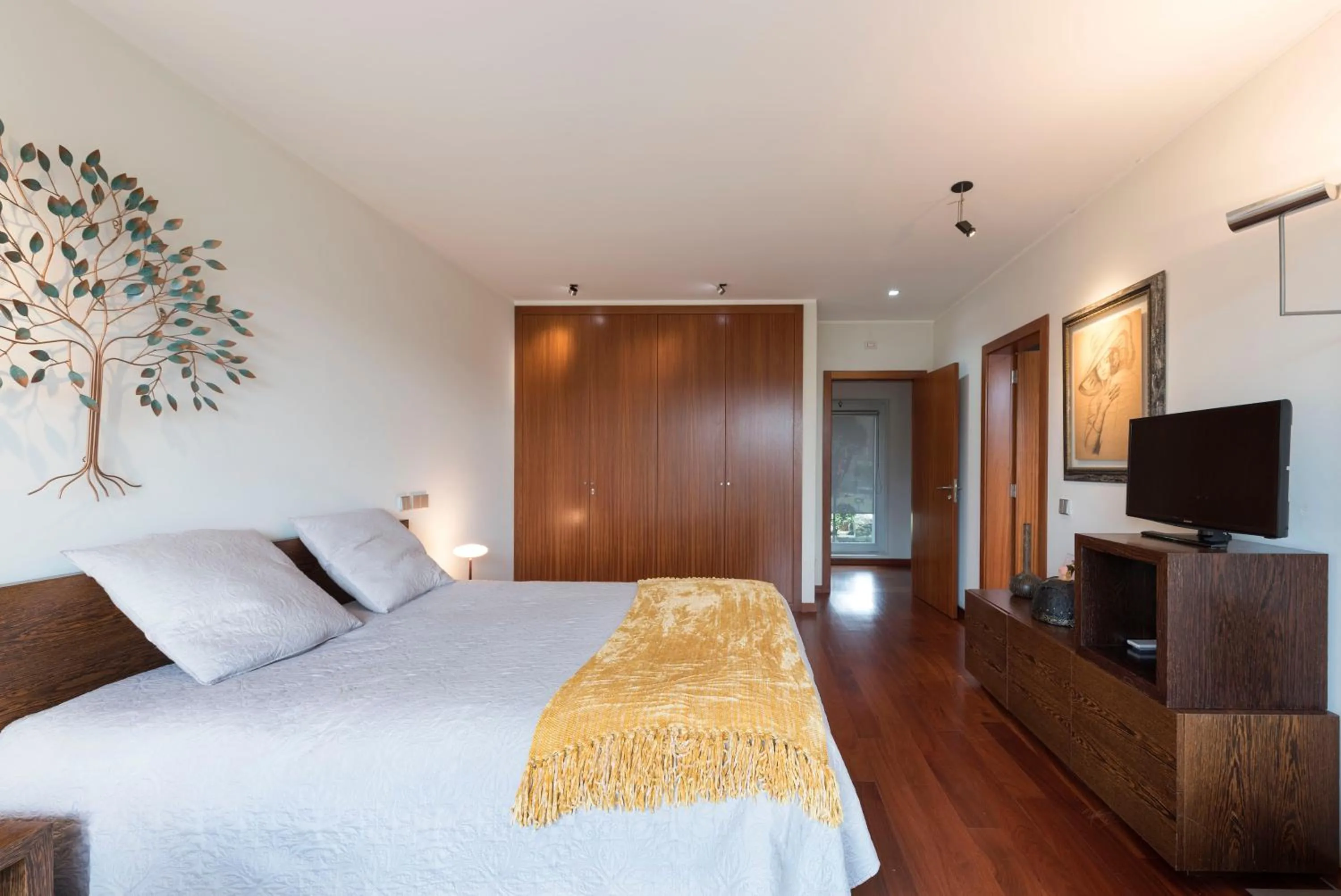 Bedroom, Bed in Casa da Costa Grande