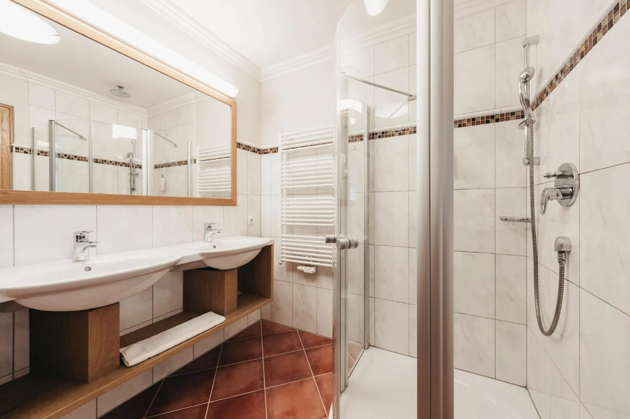 Bathroom in Biohotel Rupertus