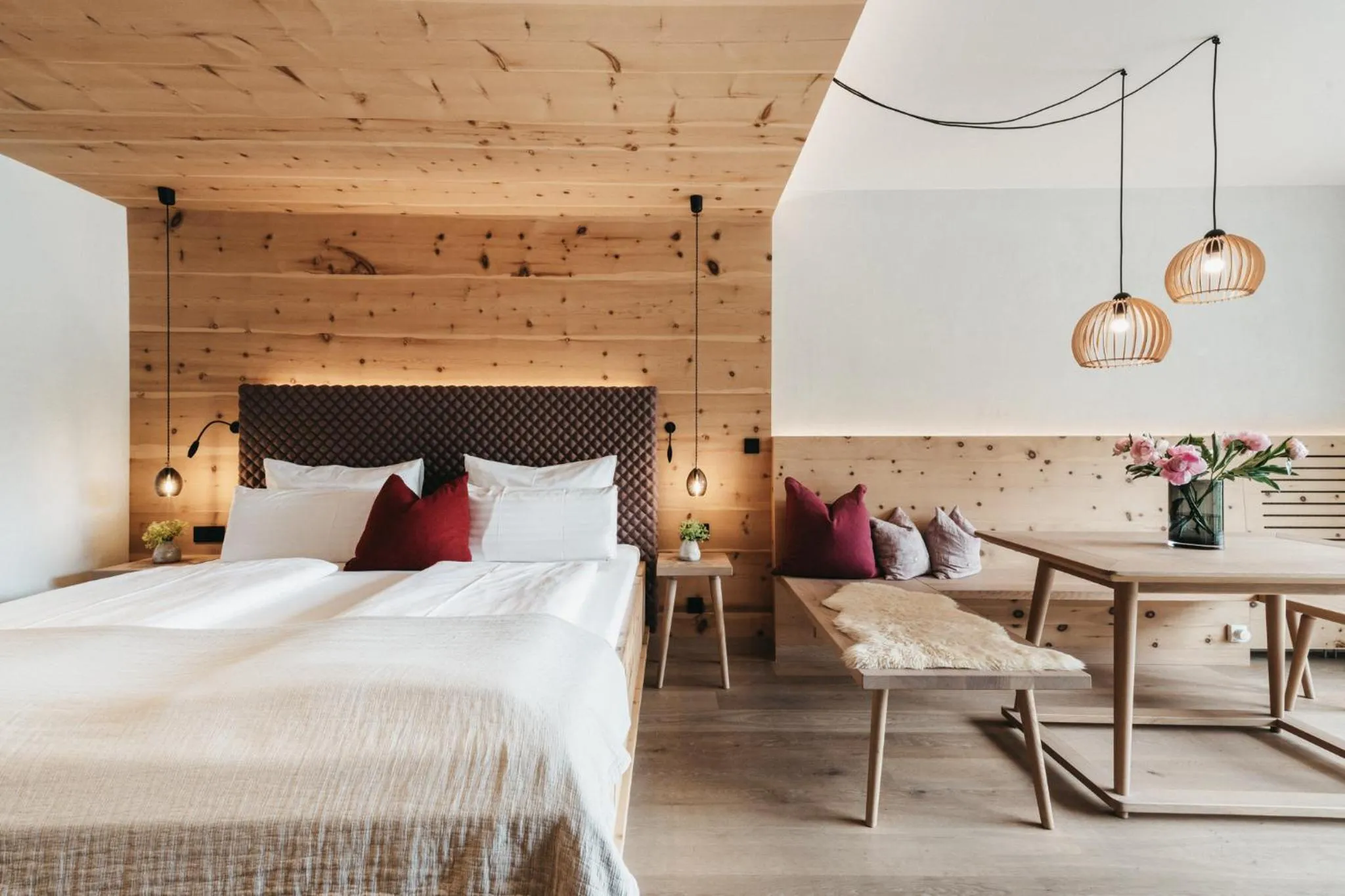 Photo of the whole room, Bed in Biohotel Rupertus