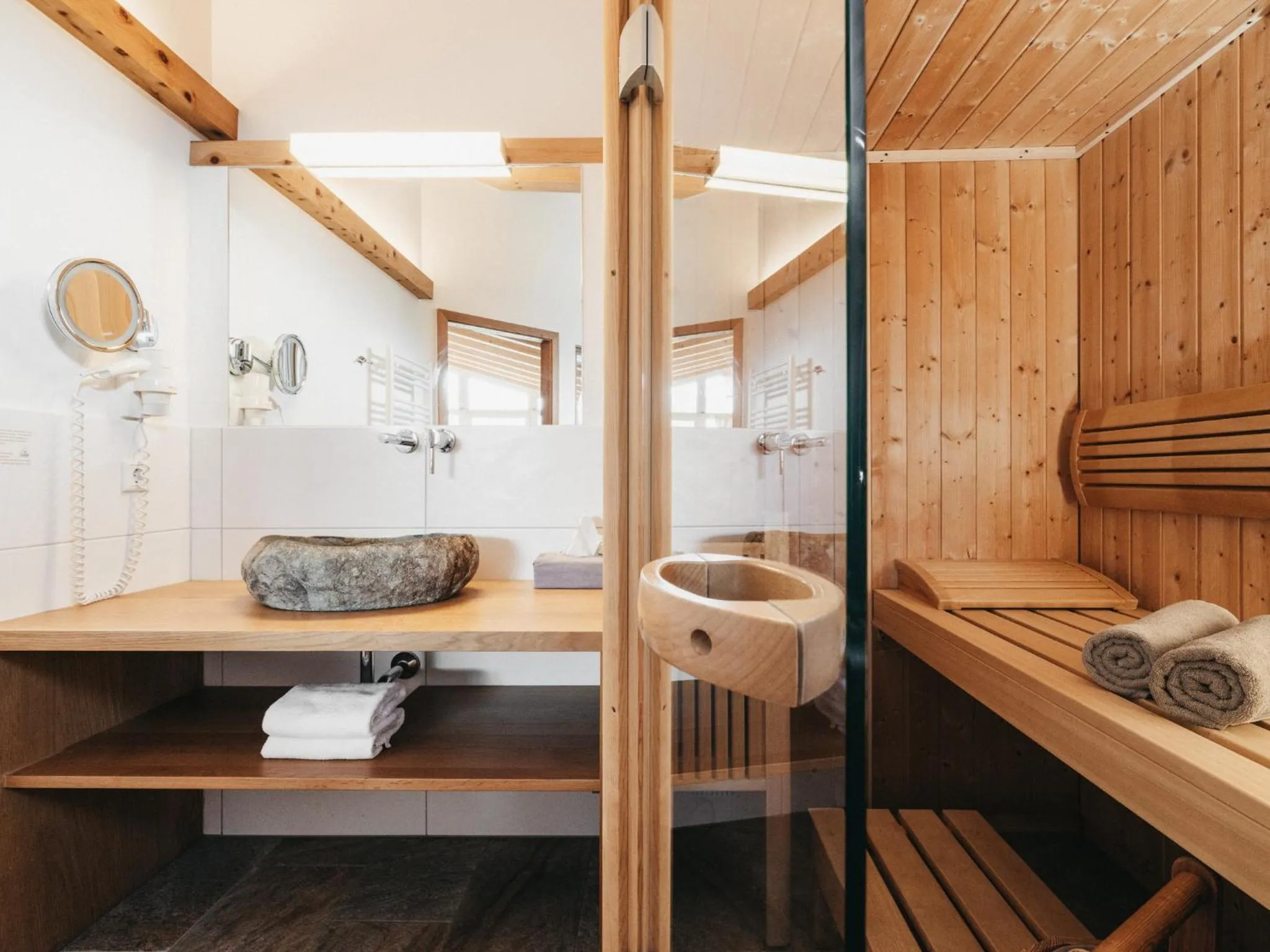 Bathroom in Biohotel Rupertus