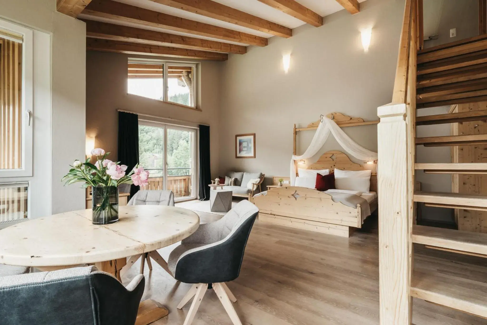 Family Suite with Balcony in Biohotel Rupertus Family Suite with Balcony in Biohotel Rupertus