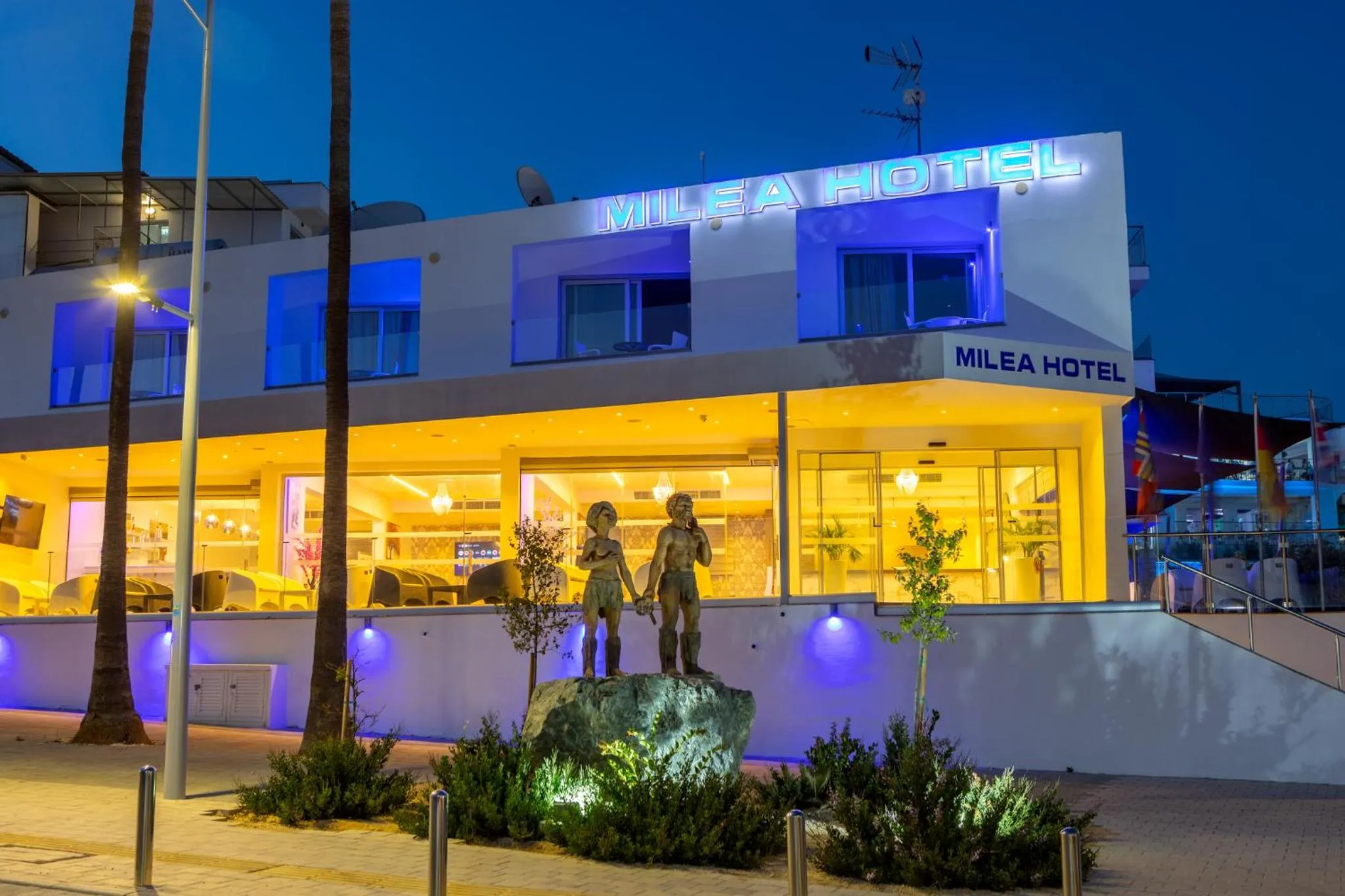 Property building in Milea Hotel