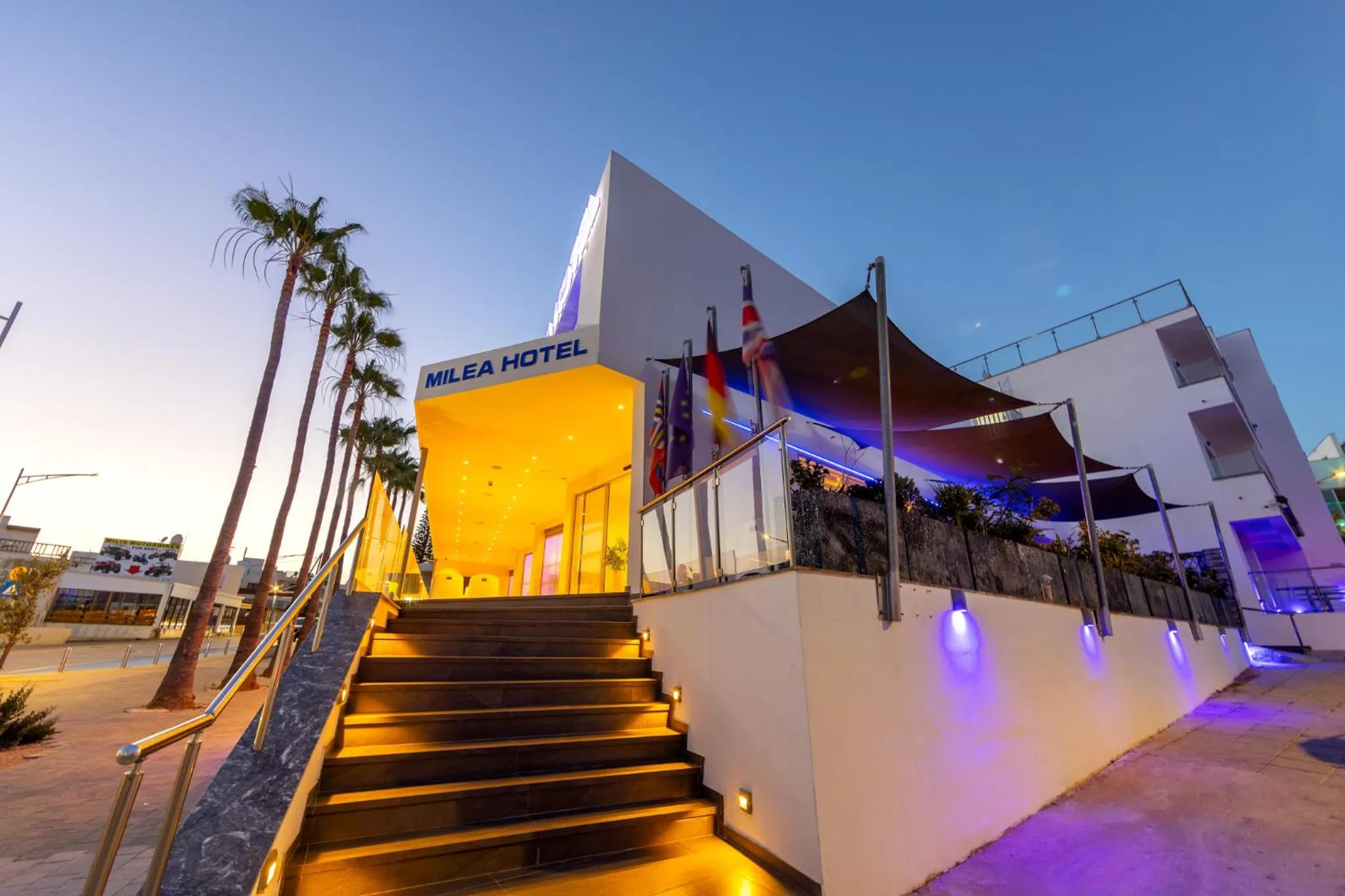 Property building in Milea Hotel