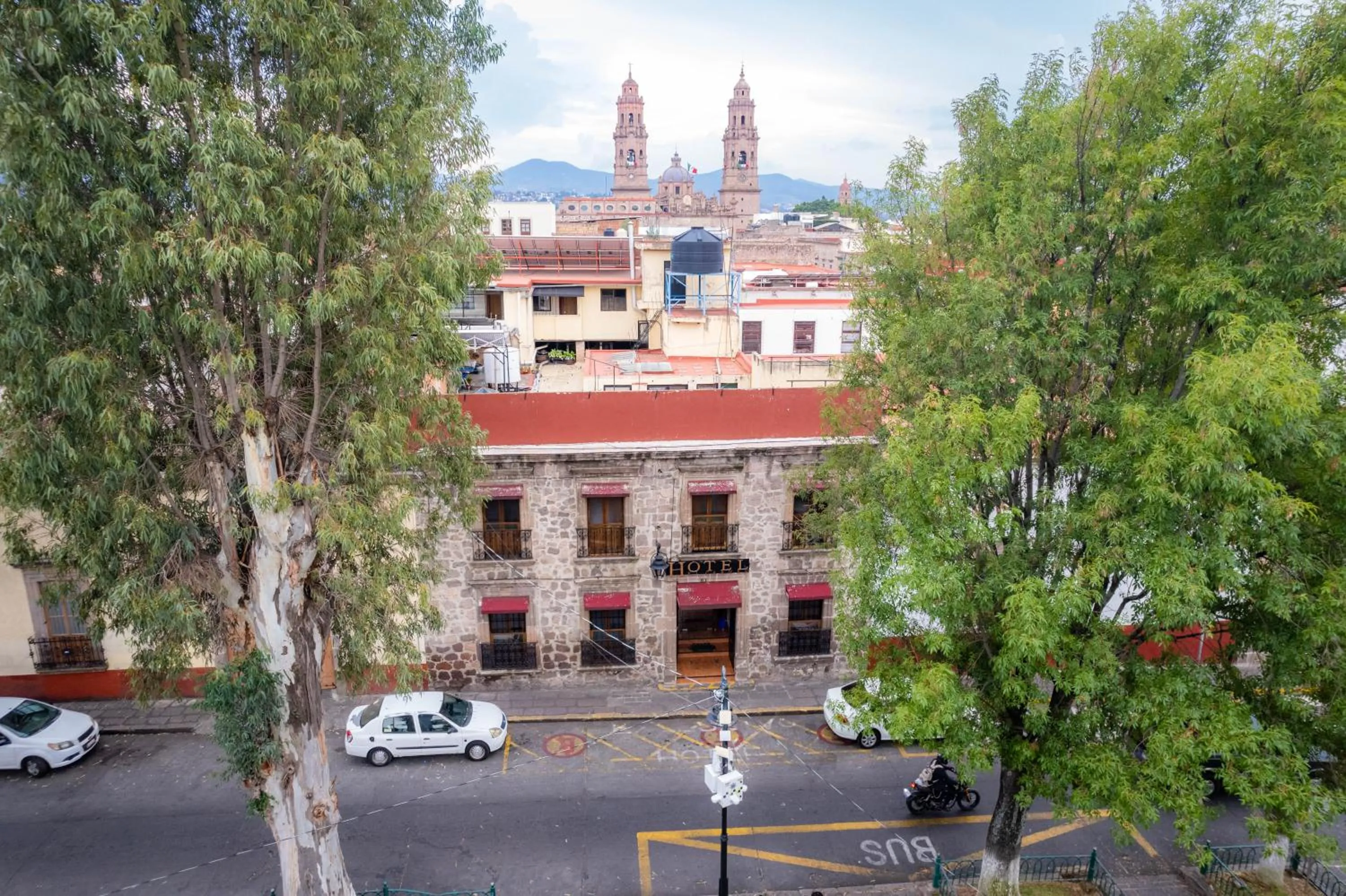 Property building in Hotel el Carmen, Morelia