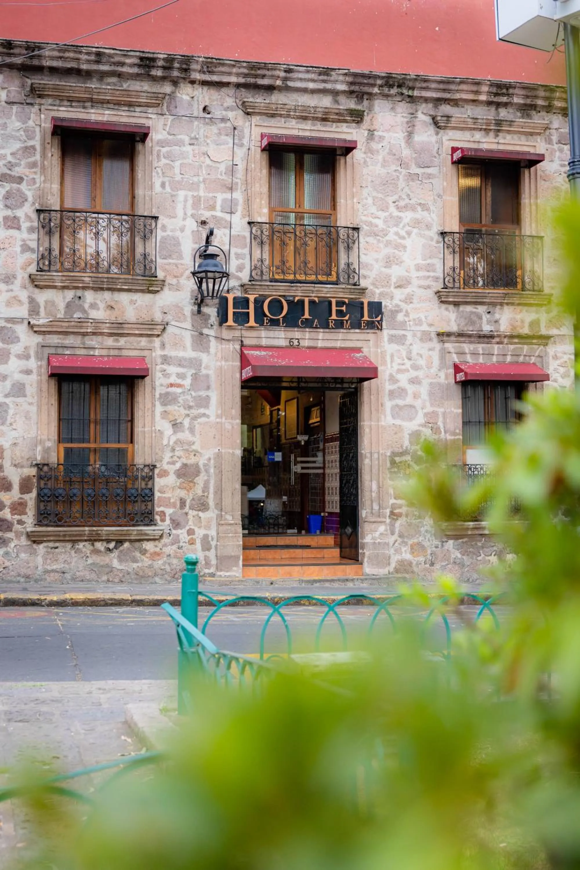 Property building in Hotel el Carmen, Morelia