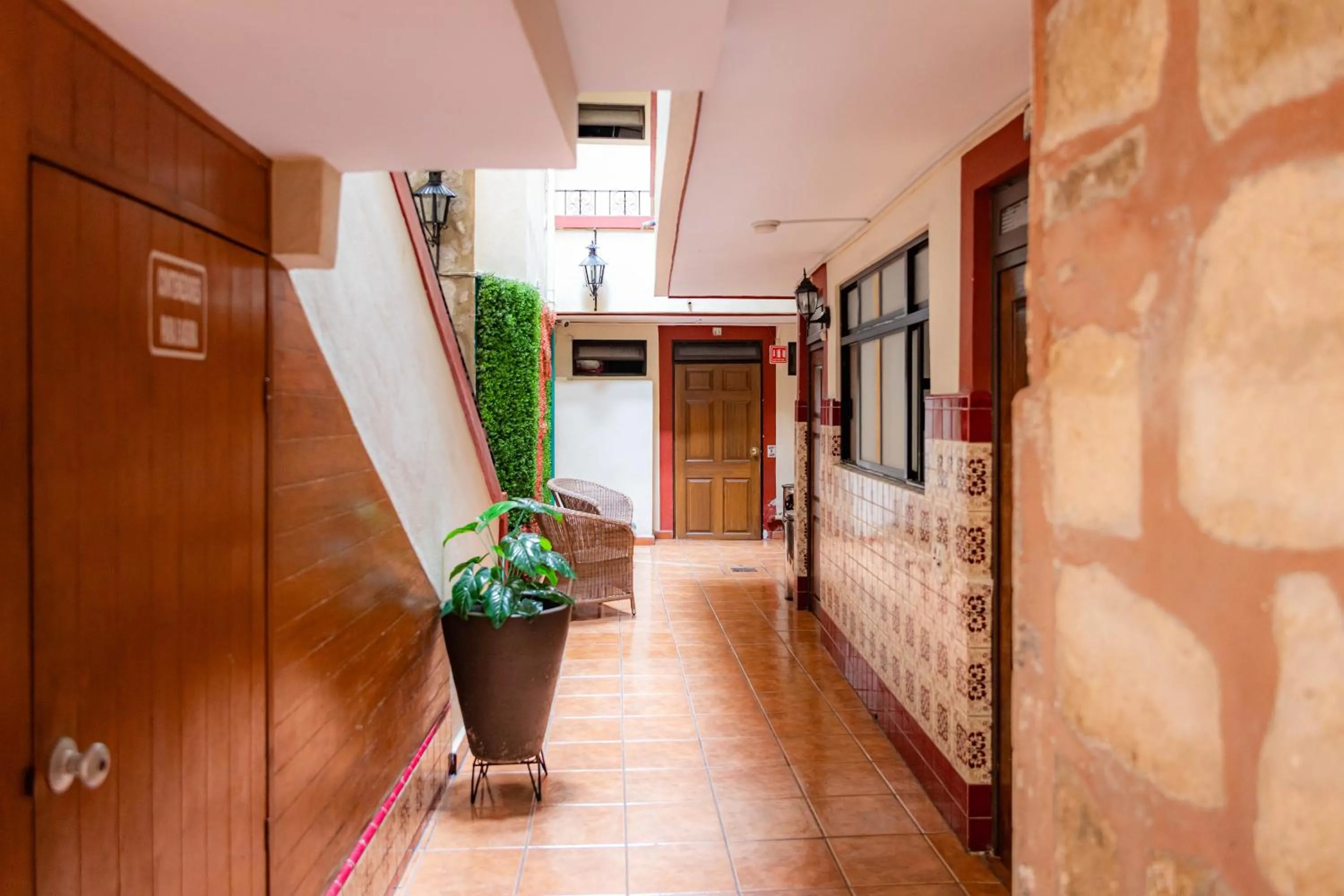 Property building in Hotel el Carmen, Morelia